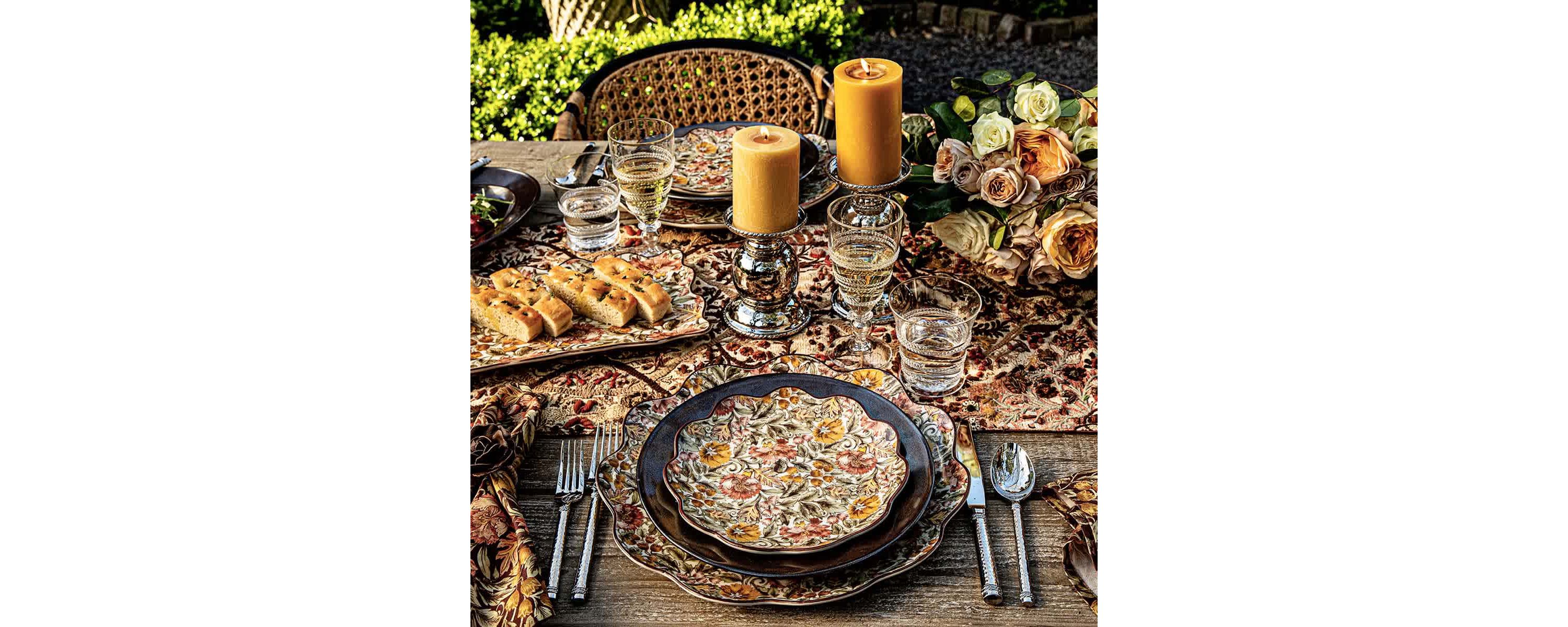 Willa Dessert/Salad Plate - Amber