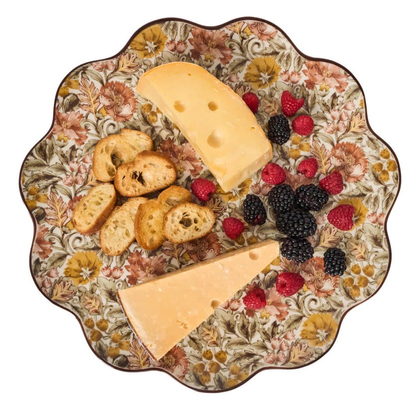 Willa Charger/Platter - Amber