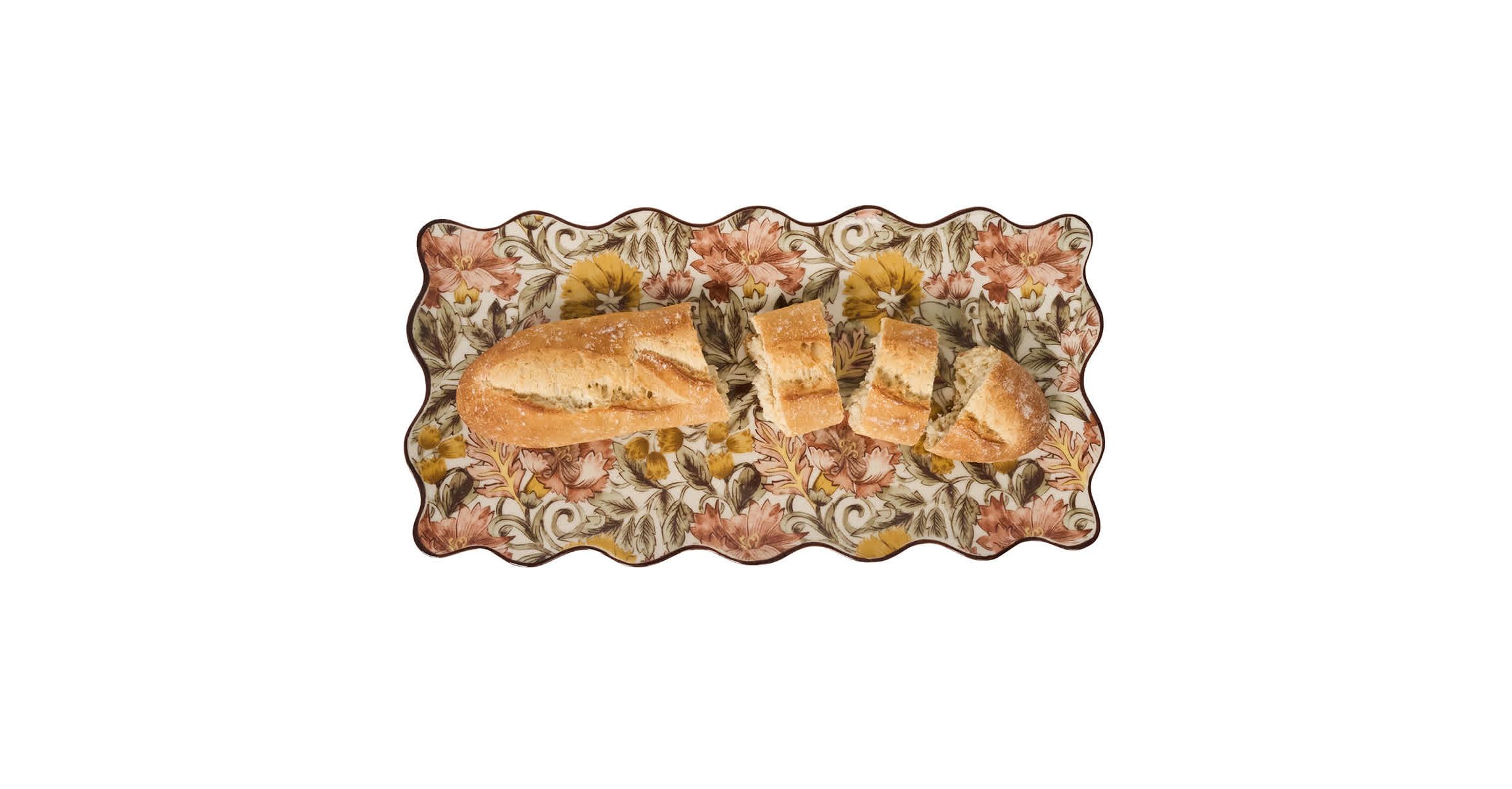 Willa 16" Hostess Tray - Amber