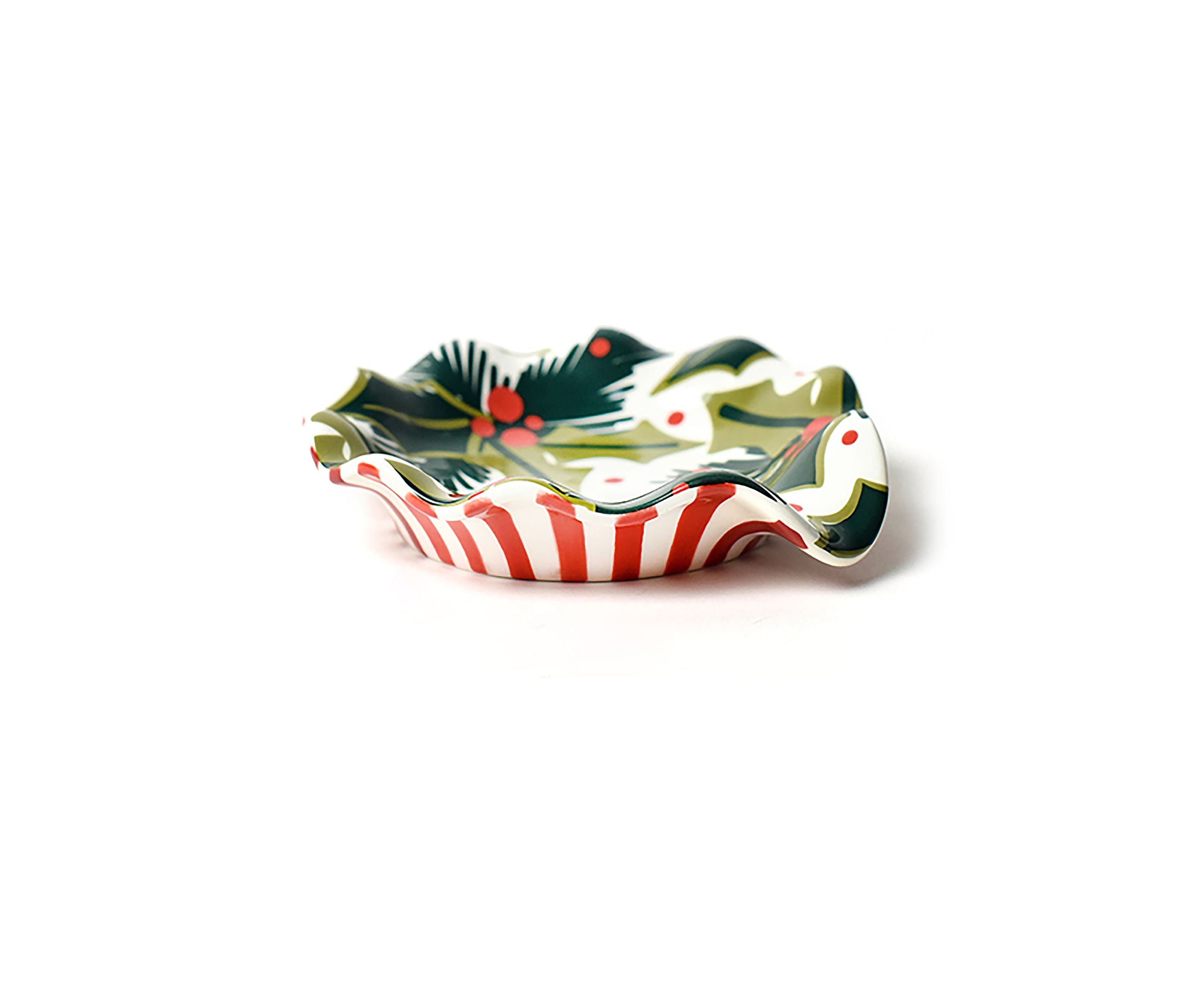 Holly Ruffle Spoon Rest