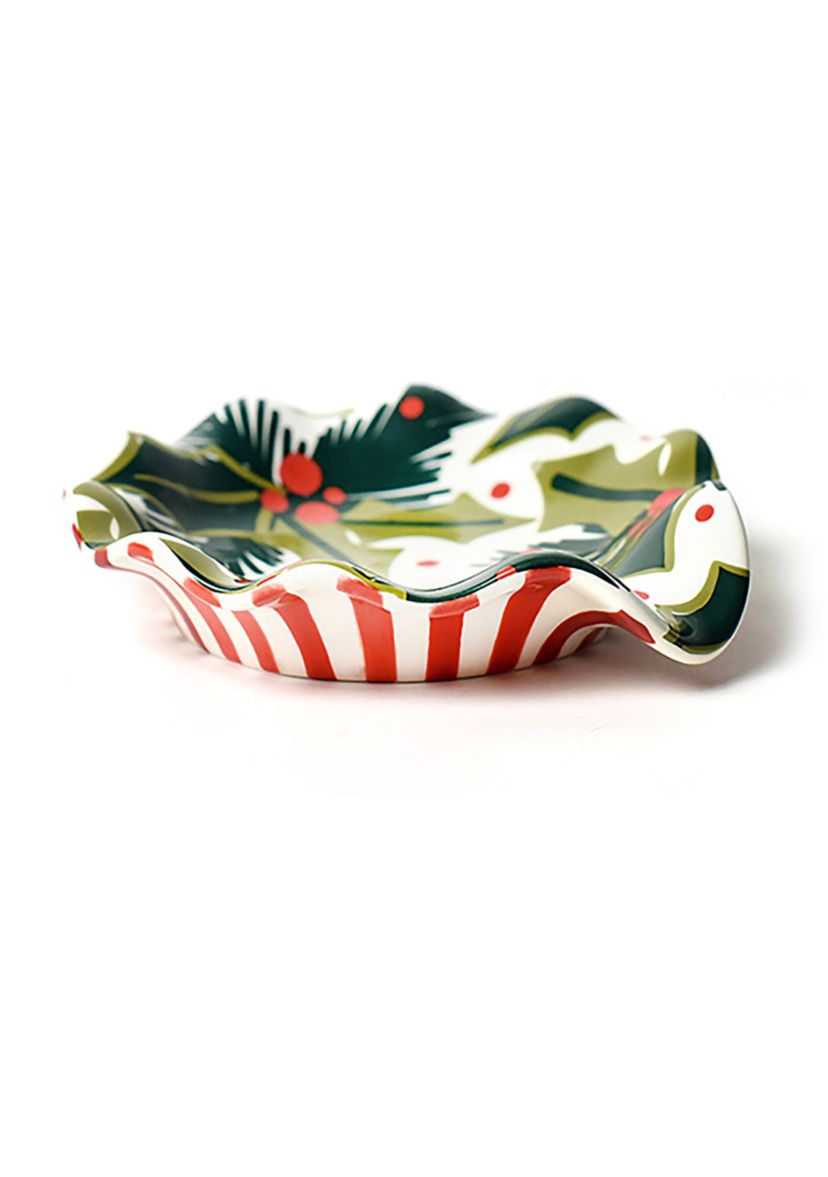 Holly Ruffle Spoon Rest