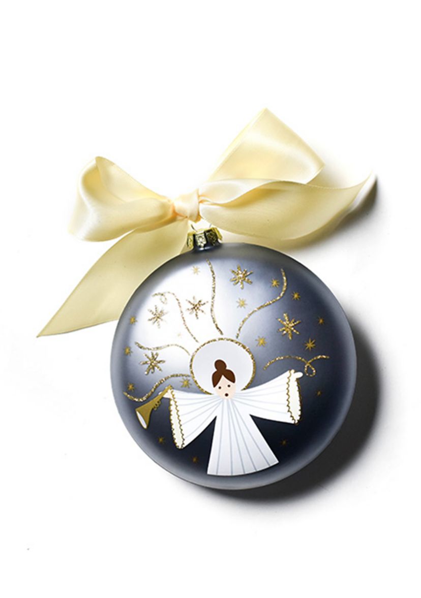 Birth of Christ - Luke 2:10  Glass Ornament