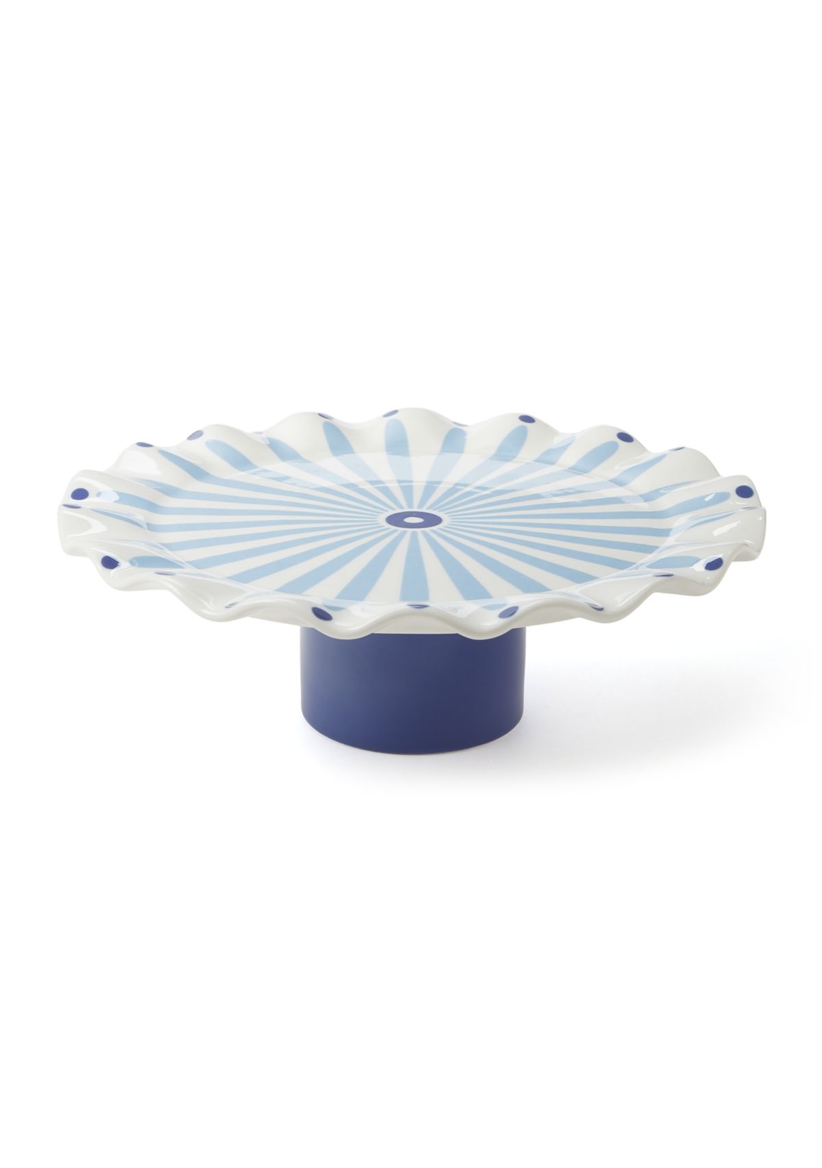 Iris Blue Cake Stand