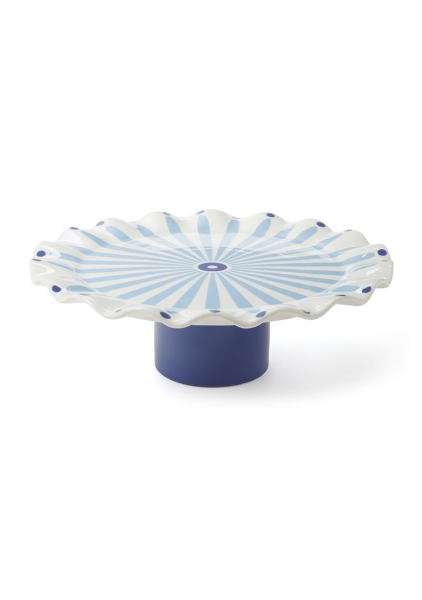 Iris Blue Cake Stand