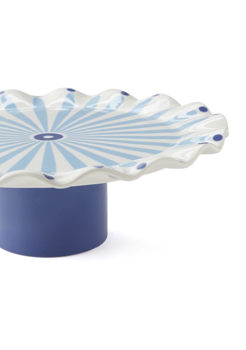 Iris Blue Cake Stand