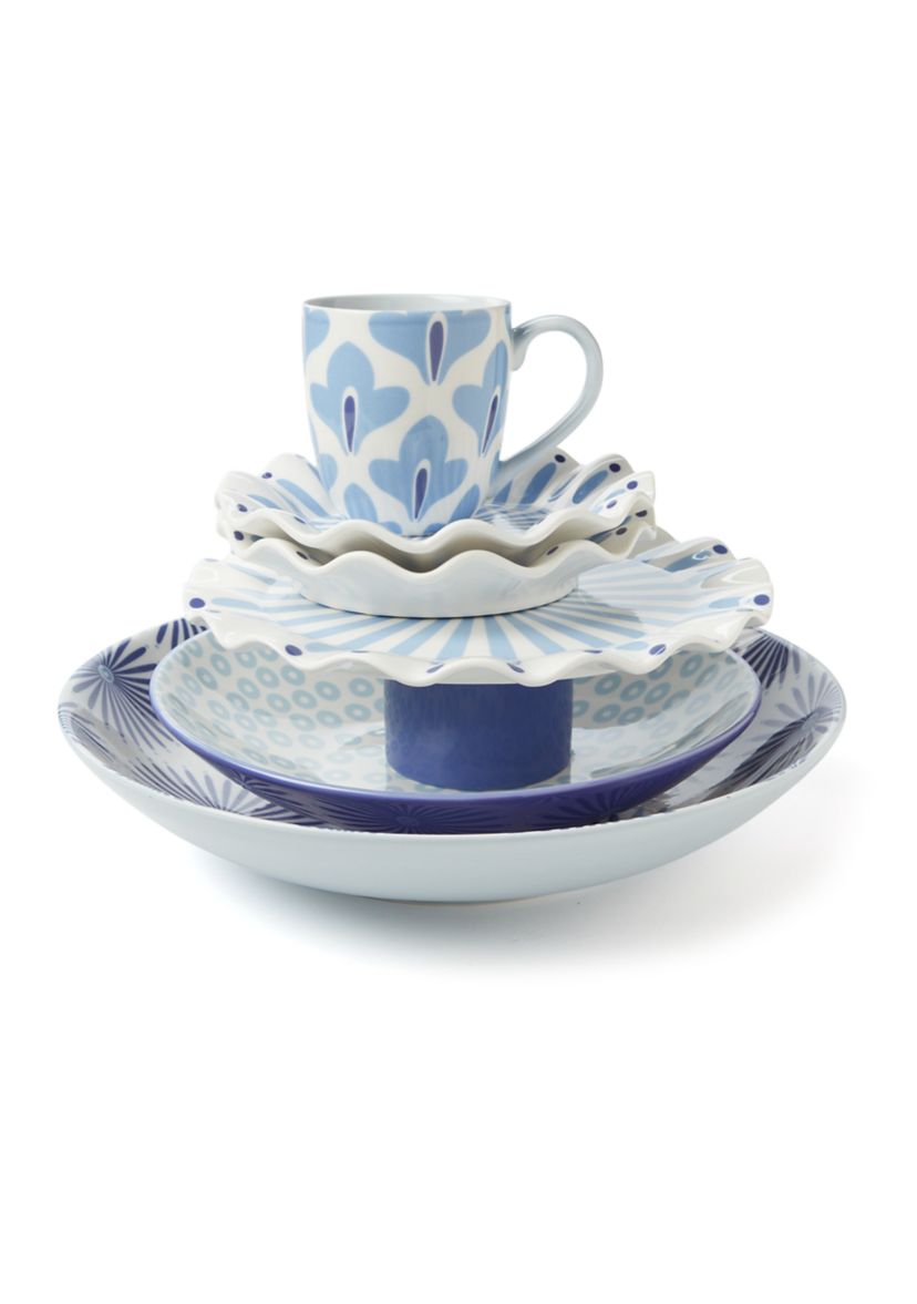 Iris Blue Cake Stand