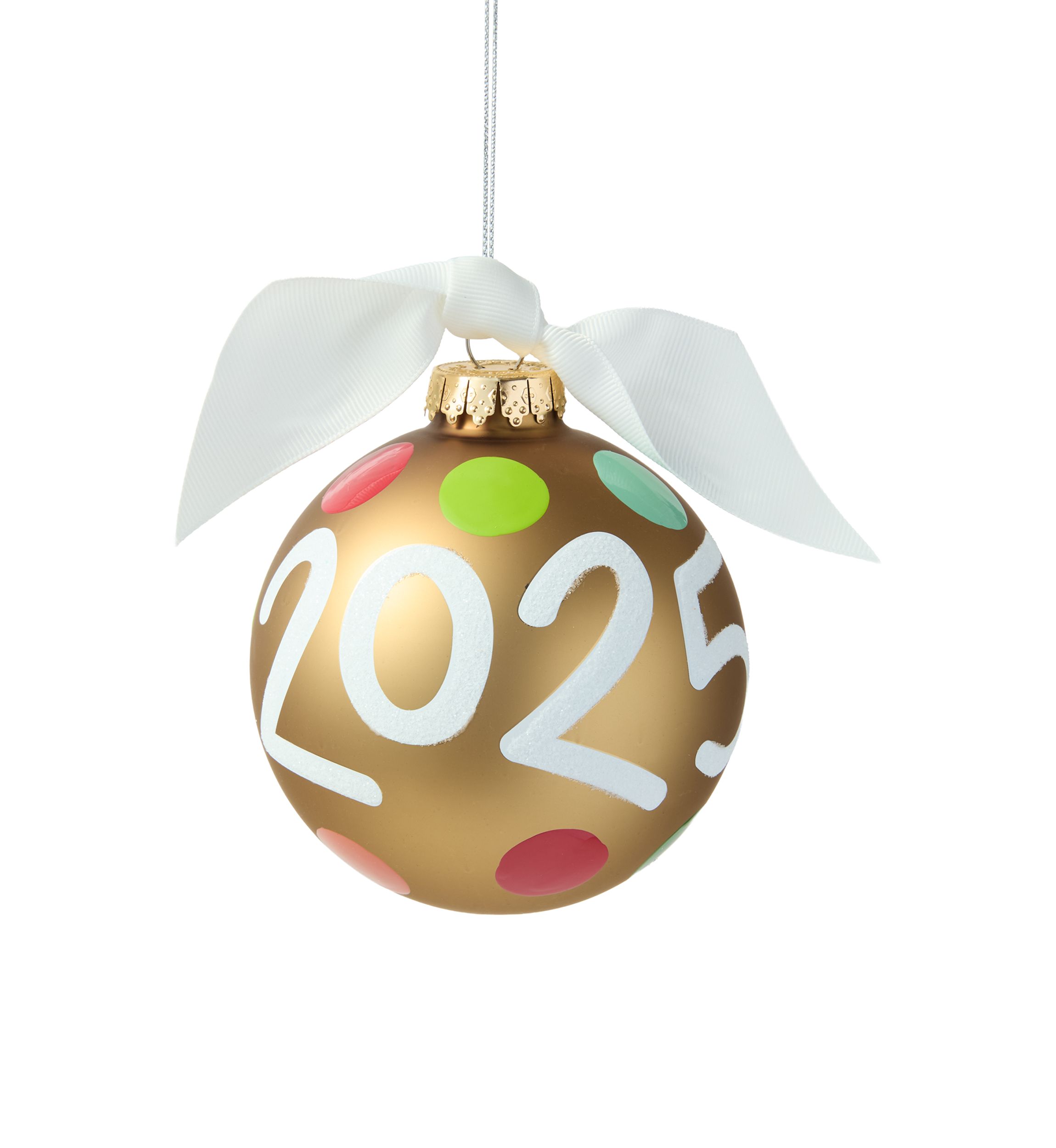 2025 Glass Ornament