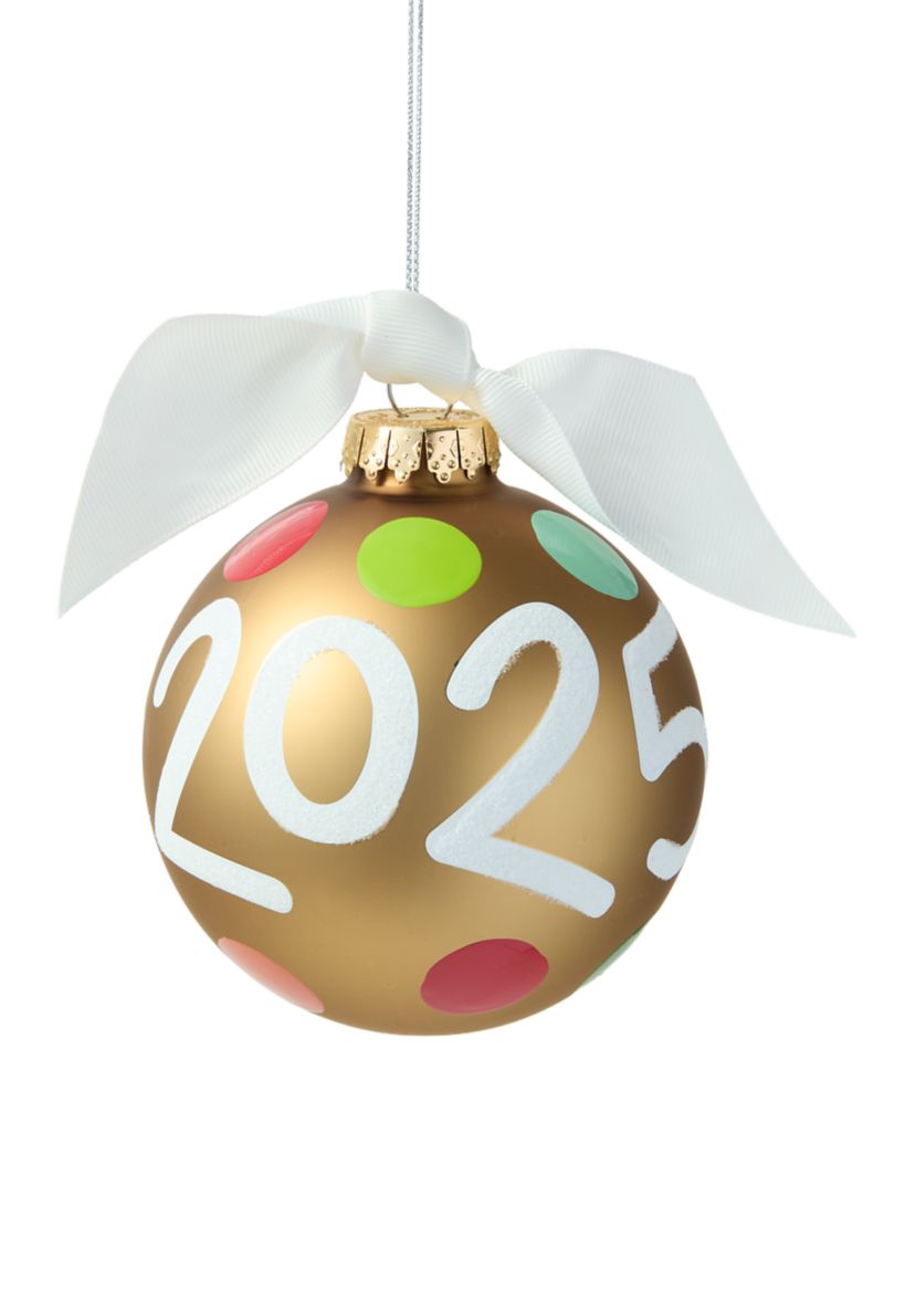 2025 Glass Ornament