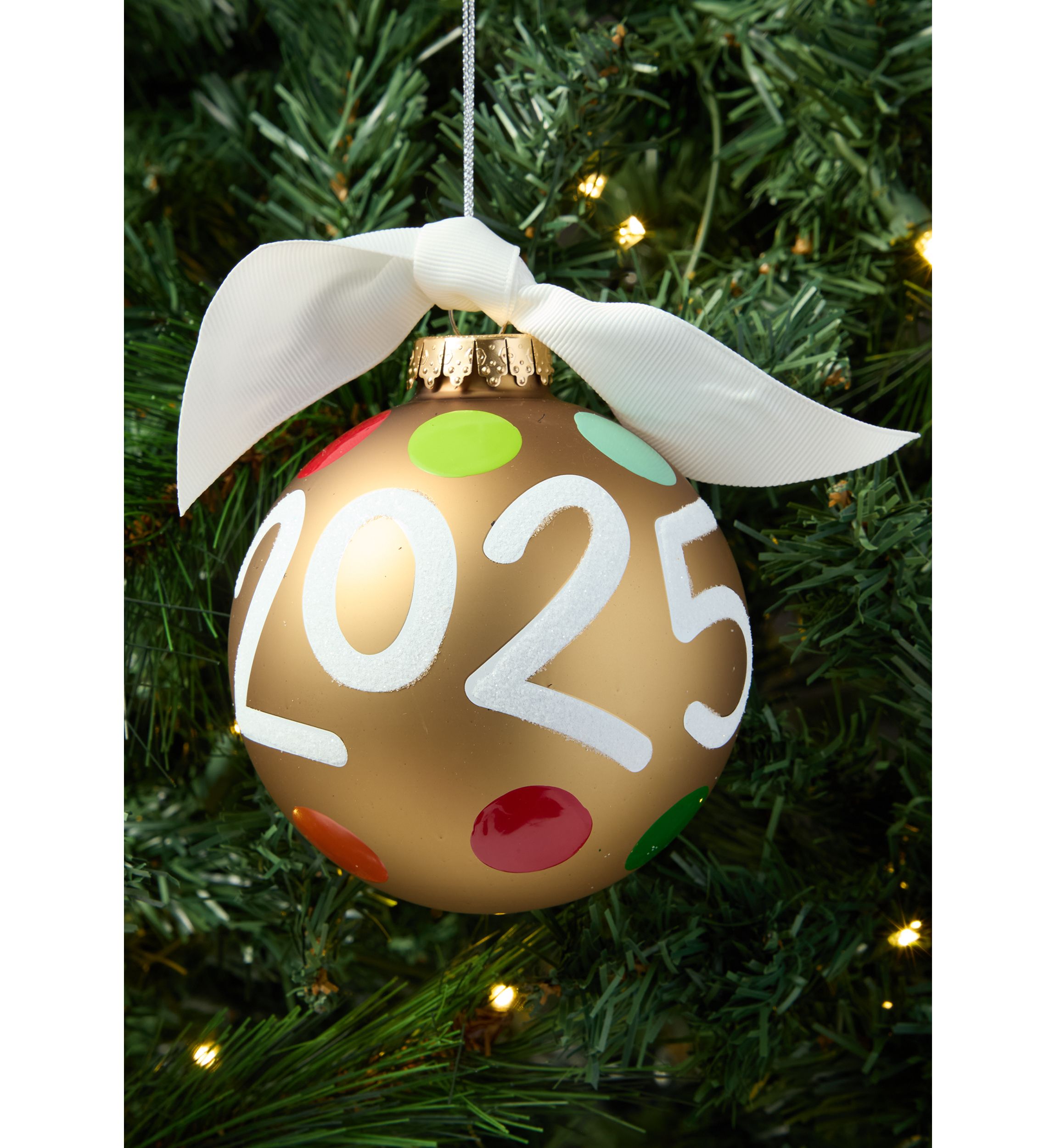2025 Glass Ornament