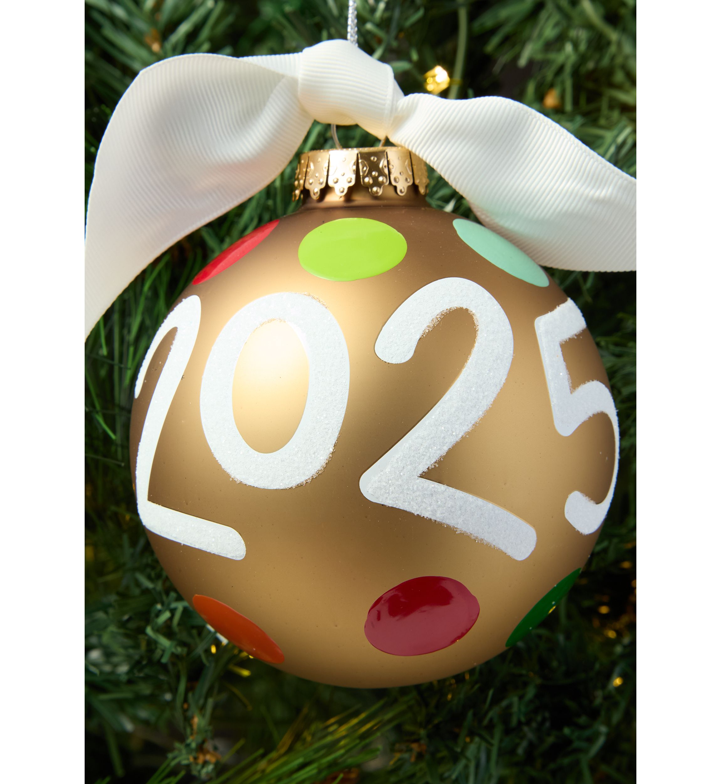 2025 Glass Ornament