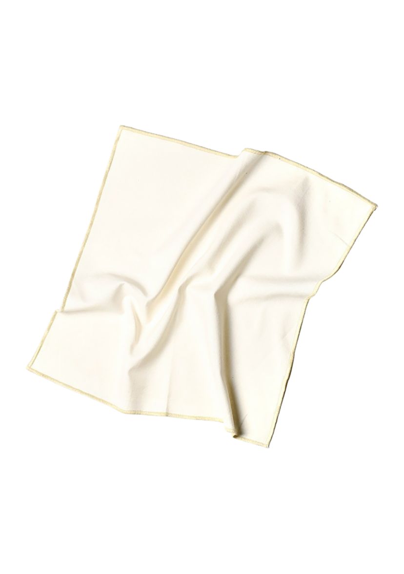 Ecru Color Blocked Napkins - Set of 4