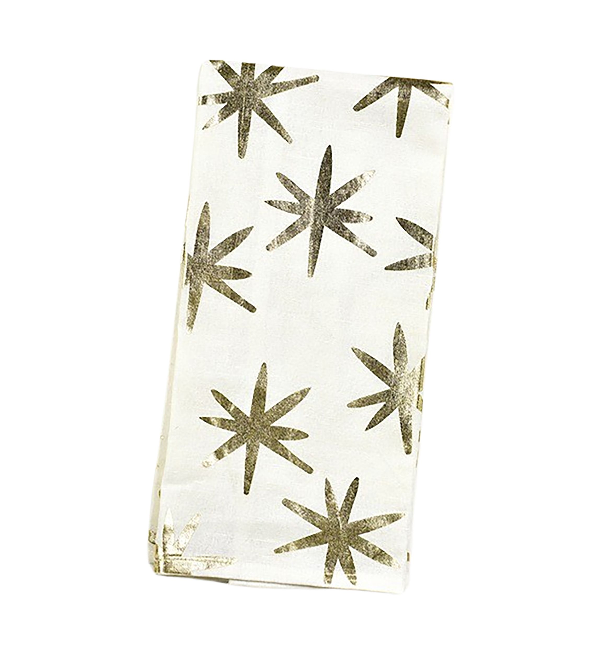 Gold Stars Large Kitchen Towel