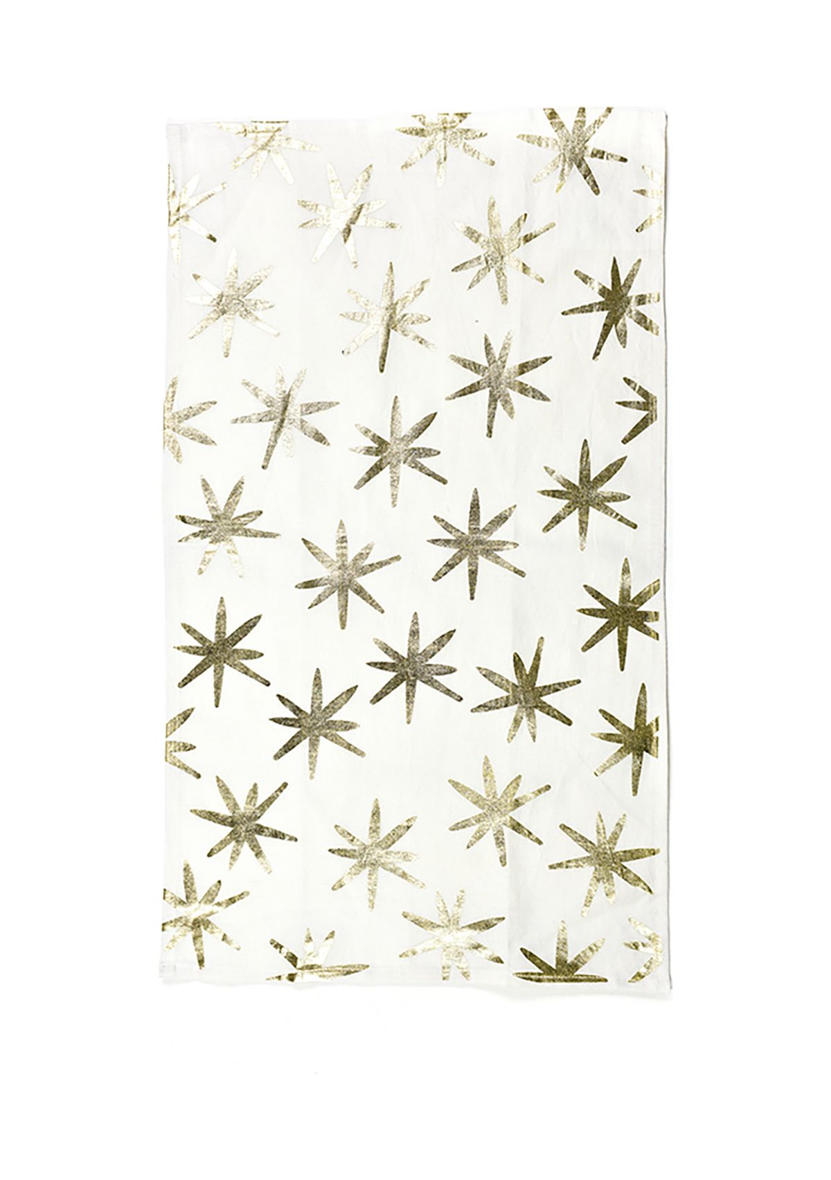 Gold Stars Large Kitchen Towel