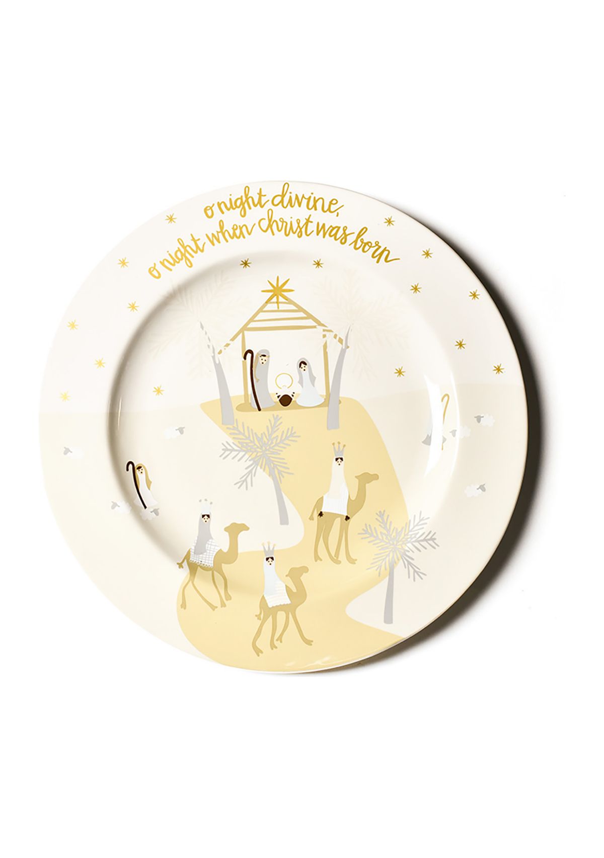 O Holy Night Round Platter