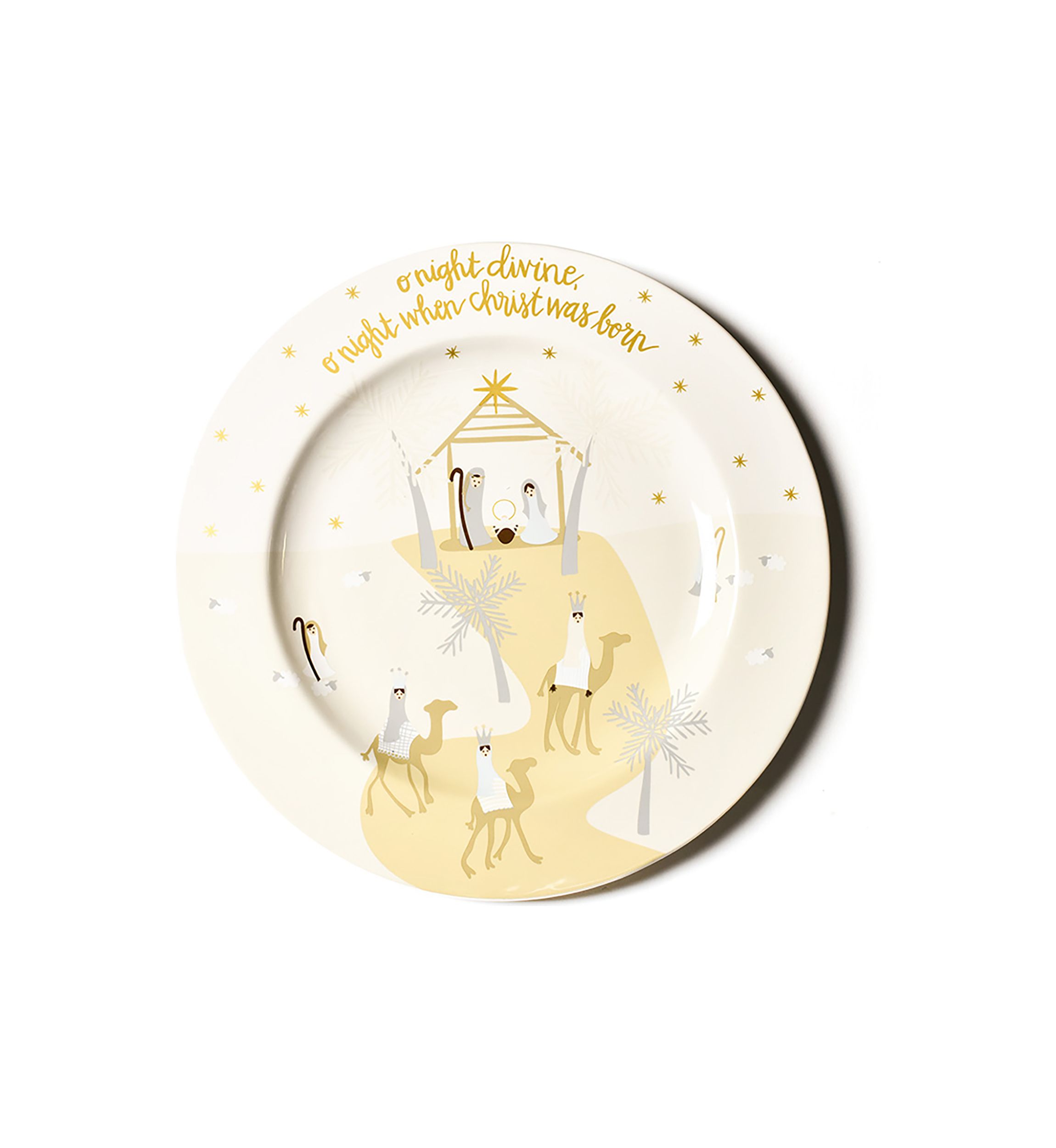 O Holy Night Round Platter