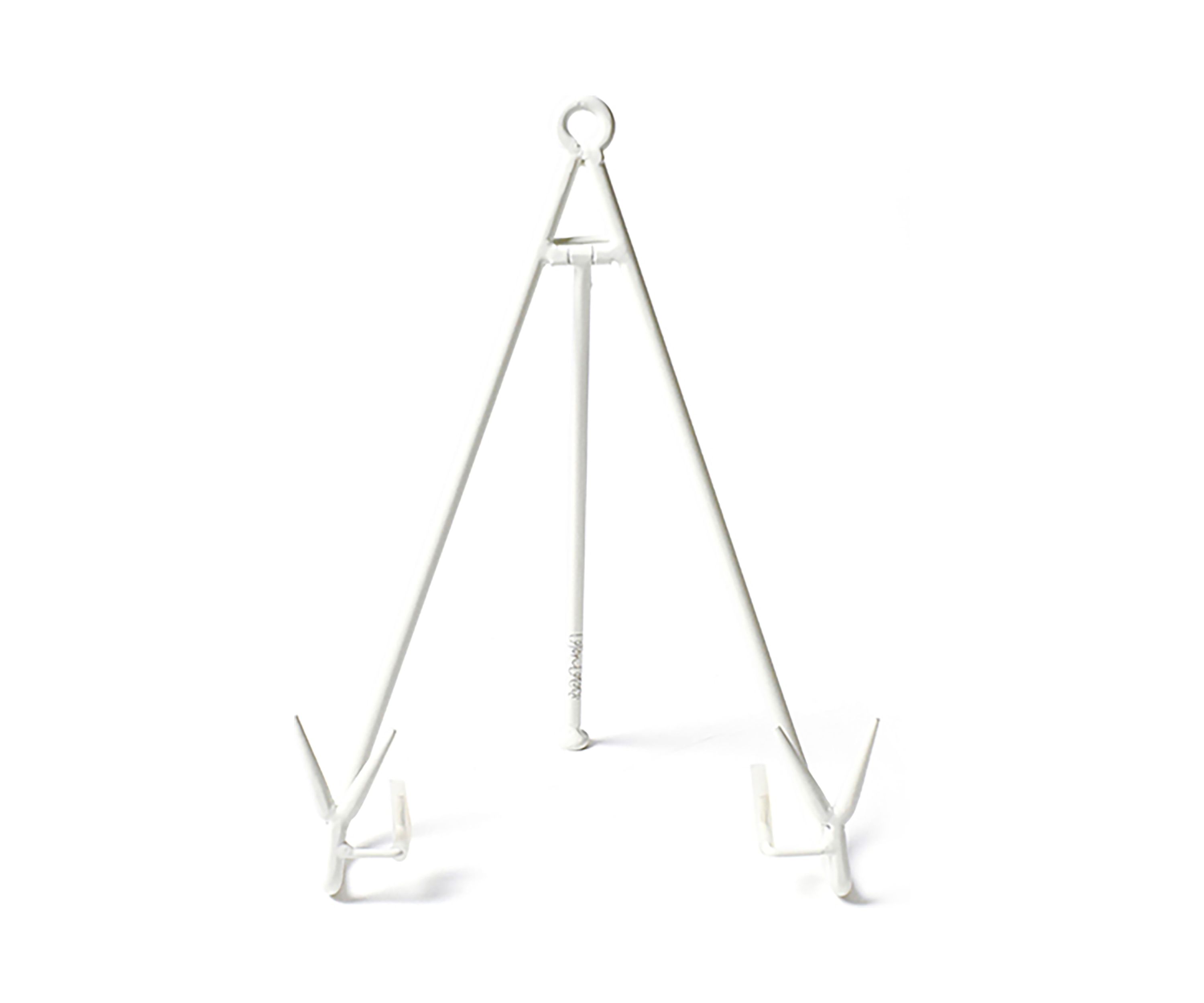 White Large Flare Plate Stand