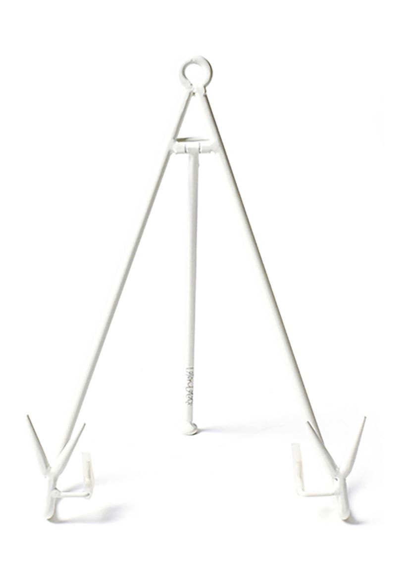 White Large Flare Plate Stand