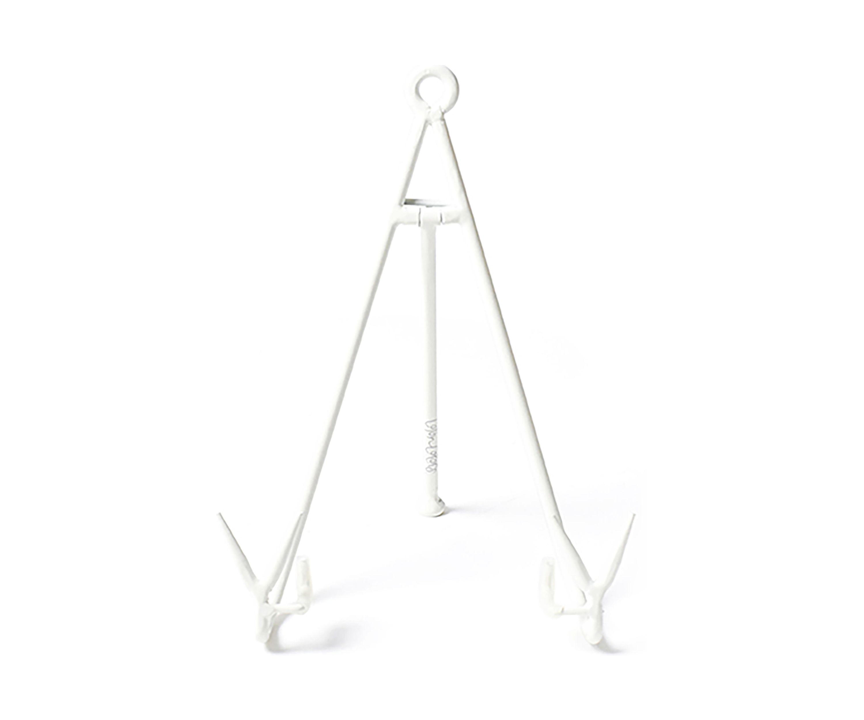 White Medium Flare Plate Stand