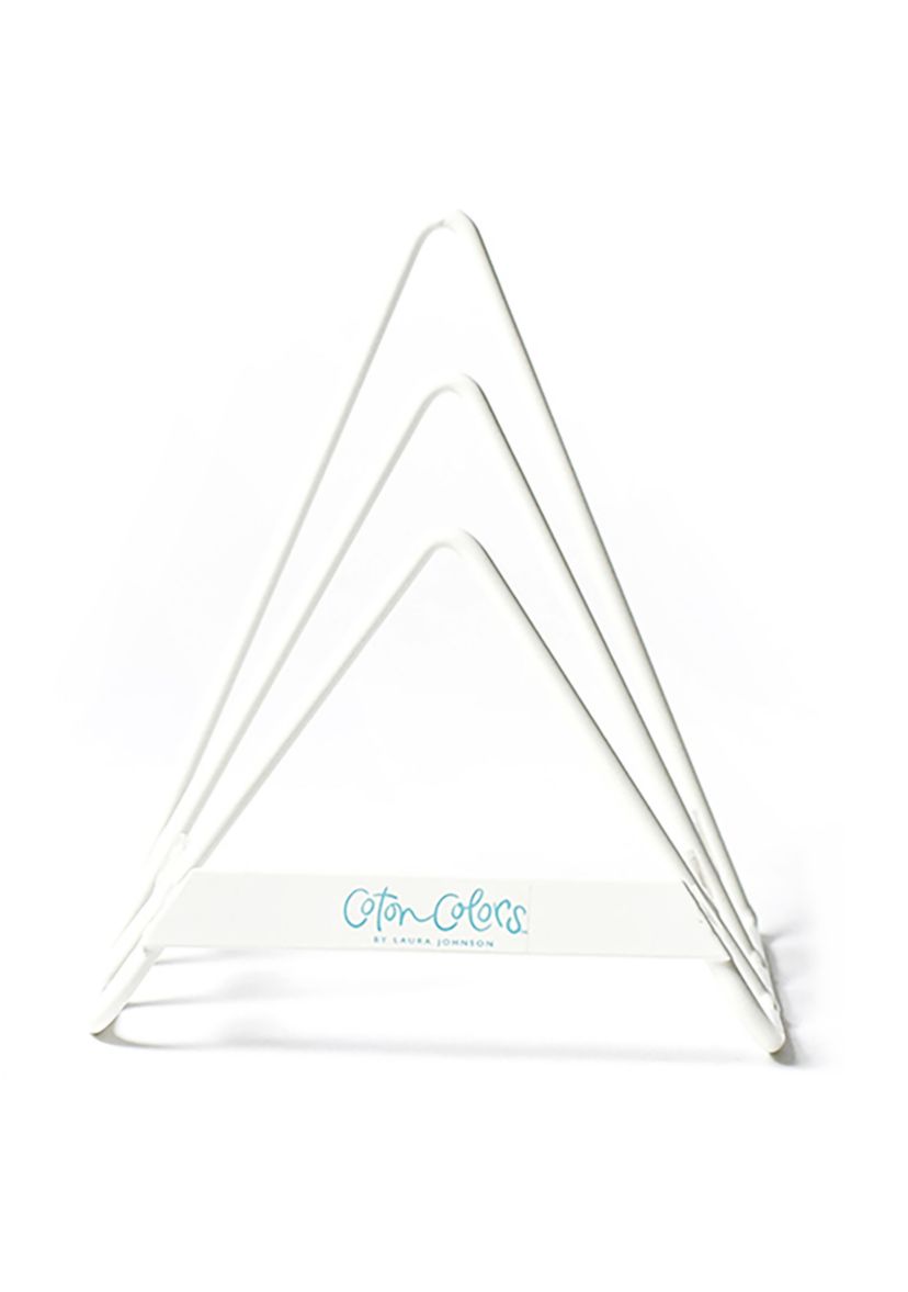 White Plate Stand
