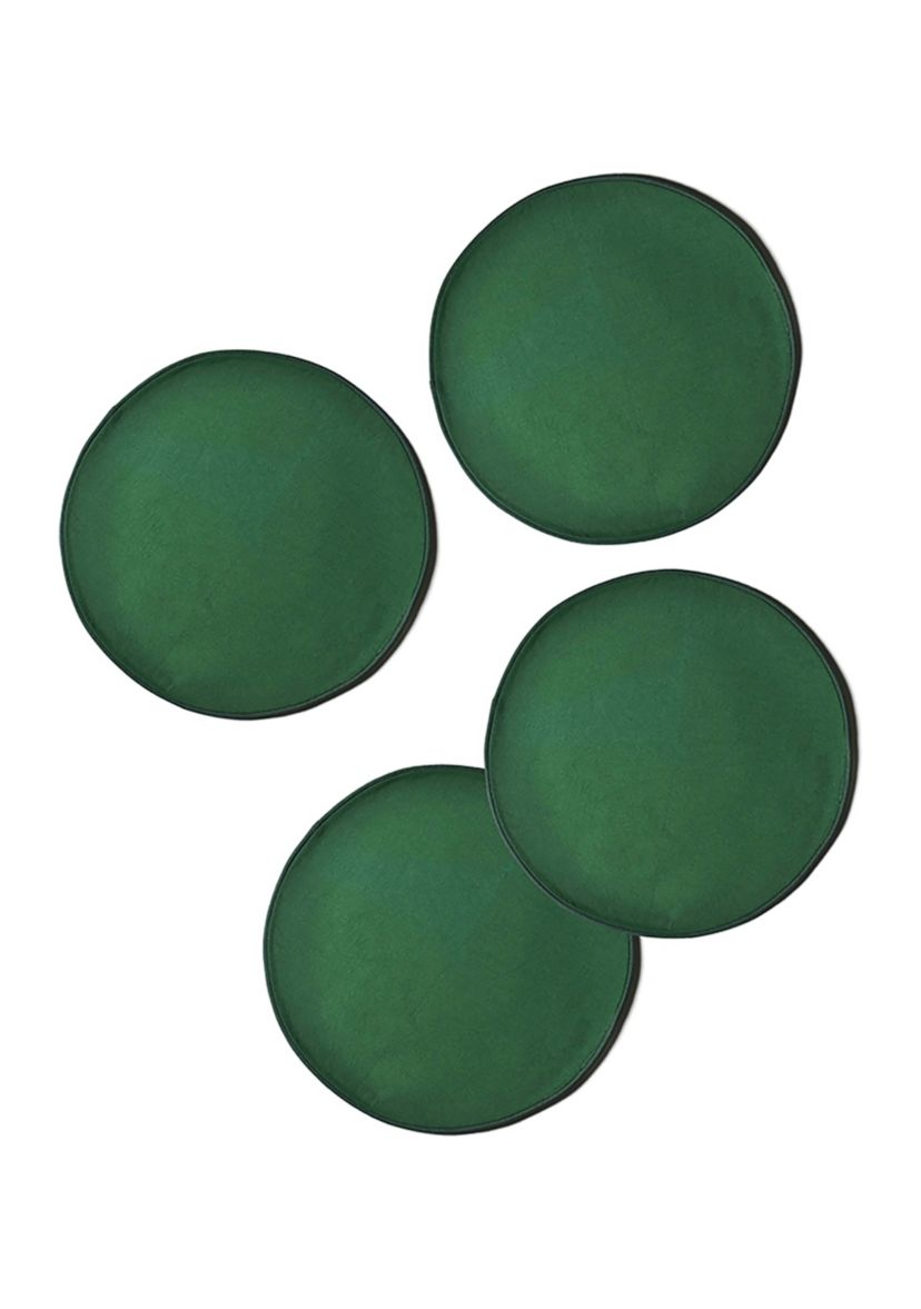 Pine Color Block Round Placemat - Set of 4