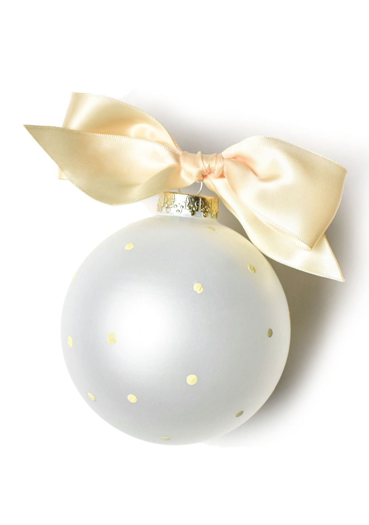 Just Engaged Champagne Pop Glass Ornament