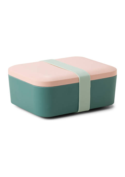 DesignWorks Ink™ Color Block Melamine Lunch Box with