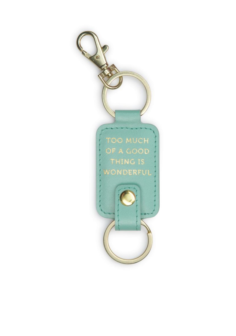 Too Much of a Good Thing Keychain