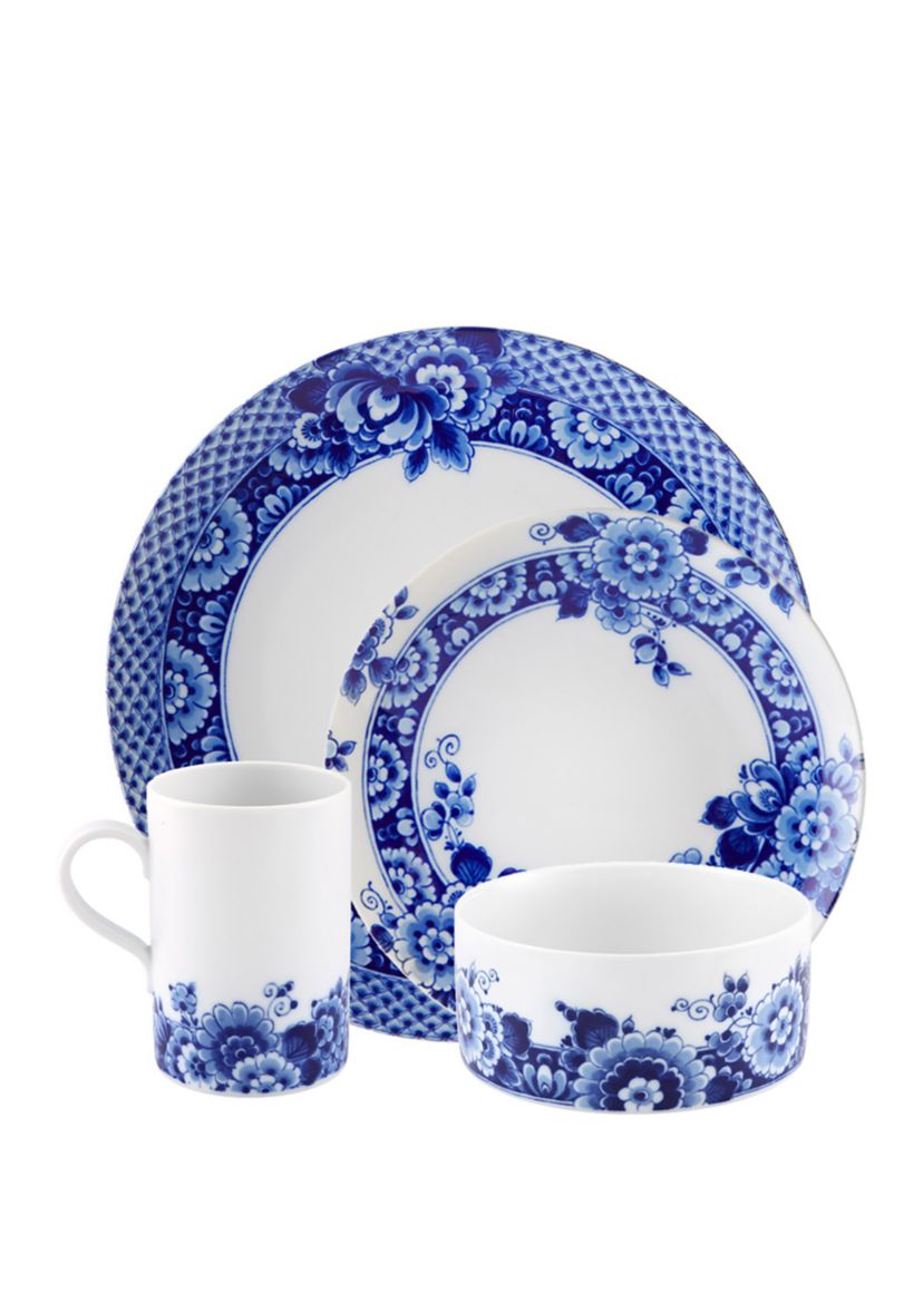 	  Blue Ming - 16 Piece Set 