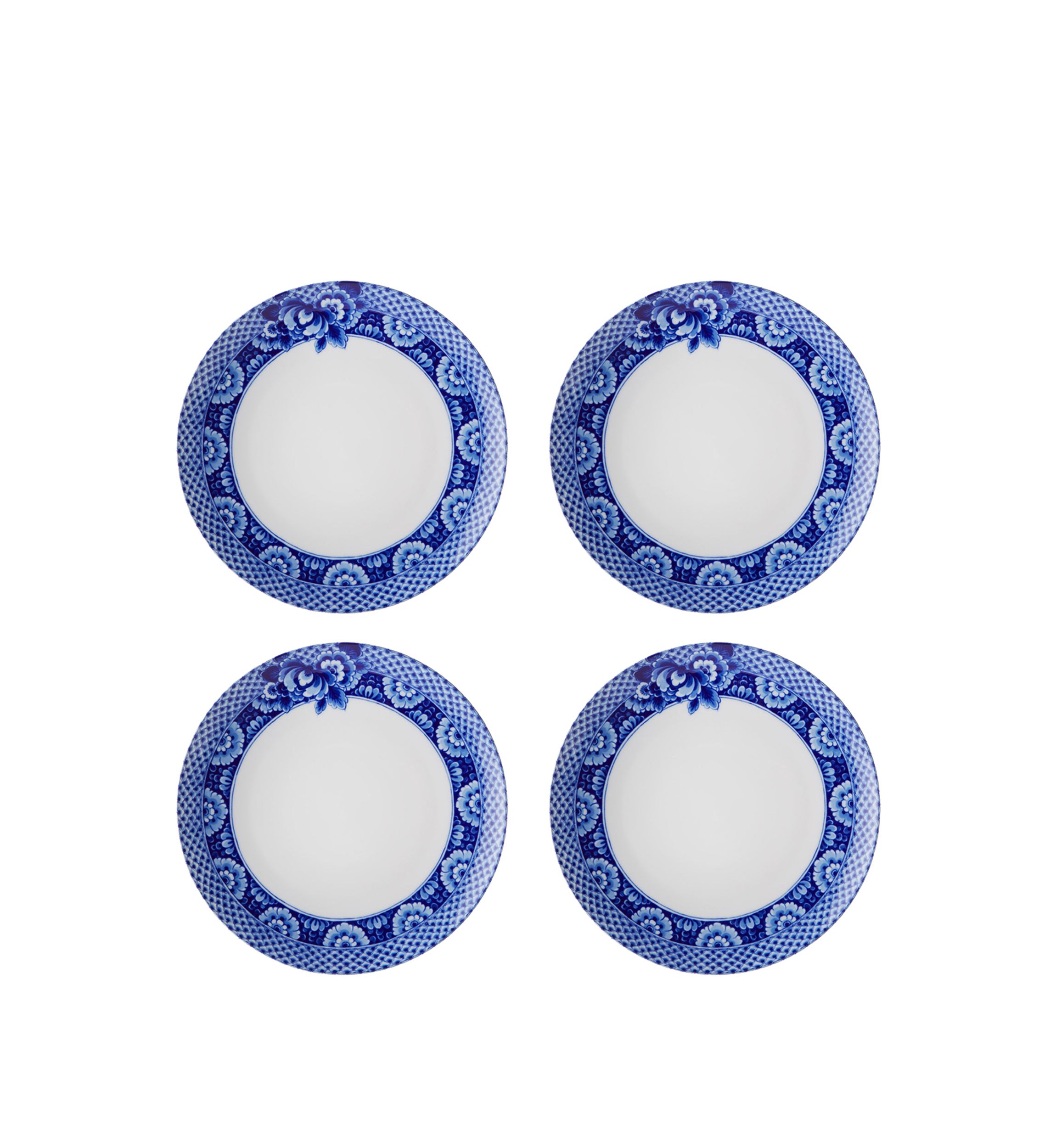 	  Blue Ming - 16 Piece Set 
