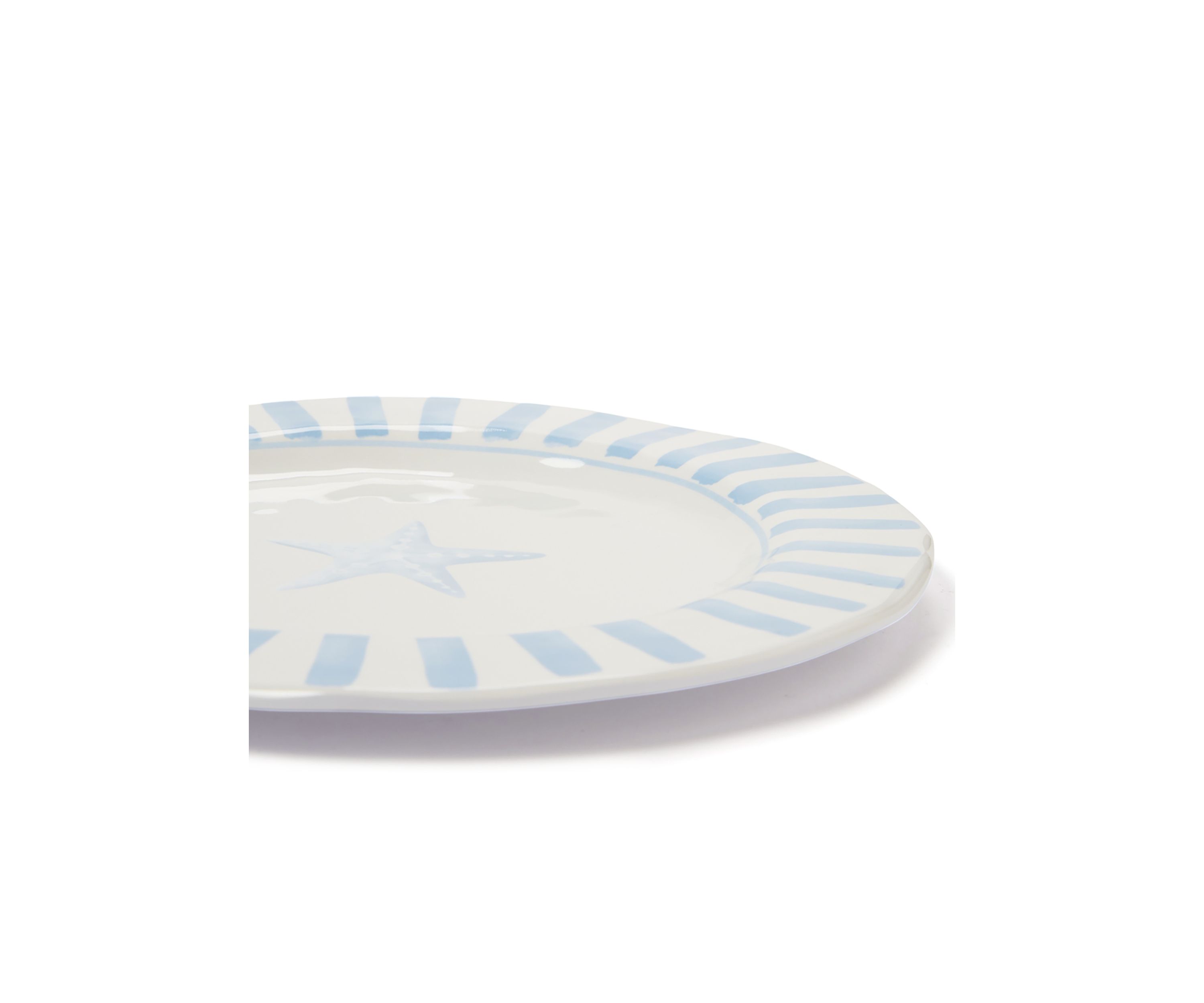 Set of 4 Melamine Salad Plates