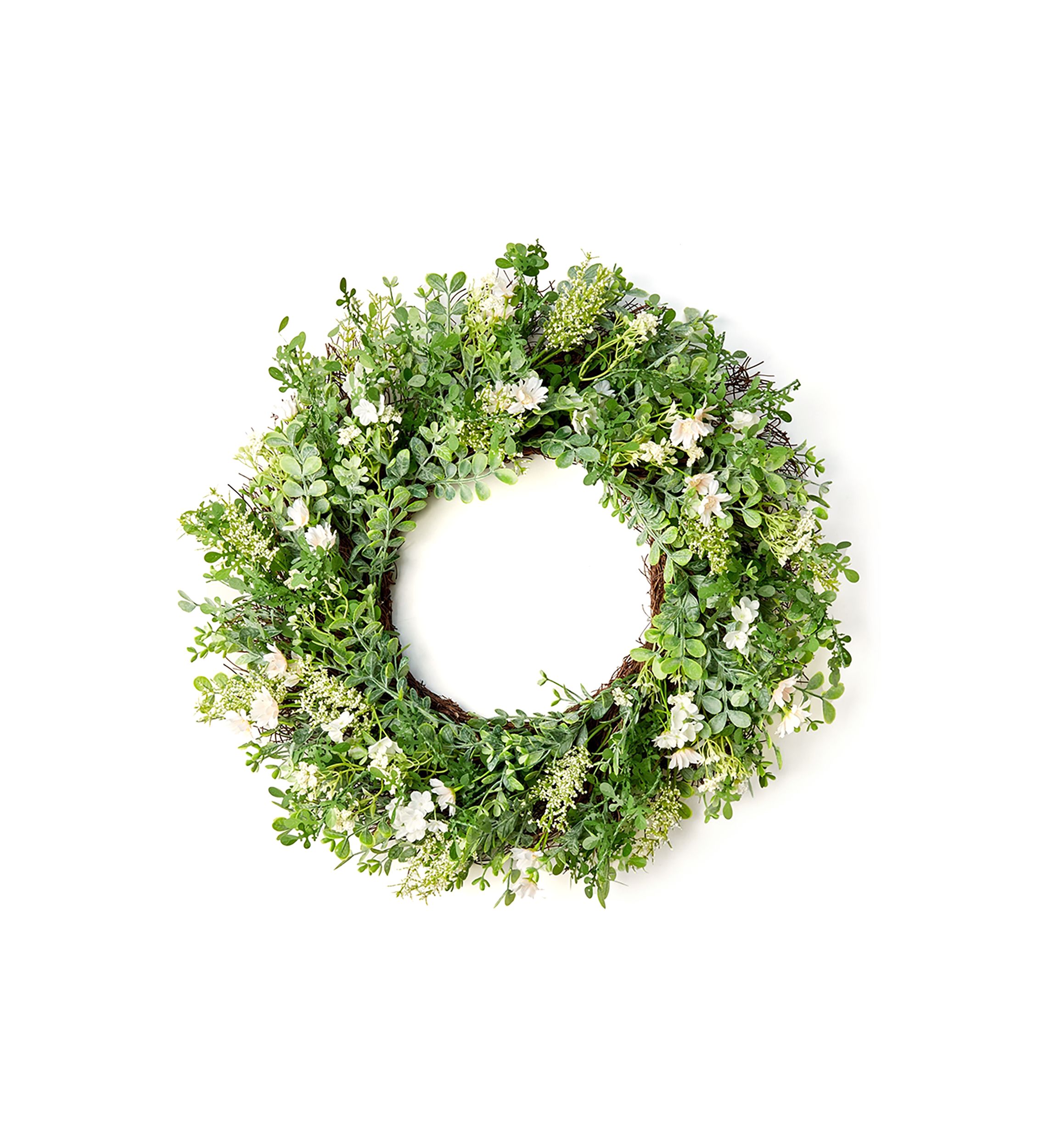 Wildflower Greenery Wreath
