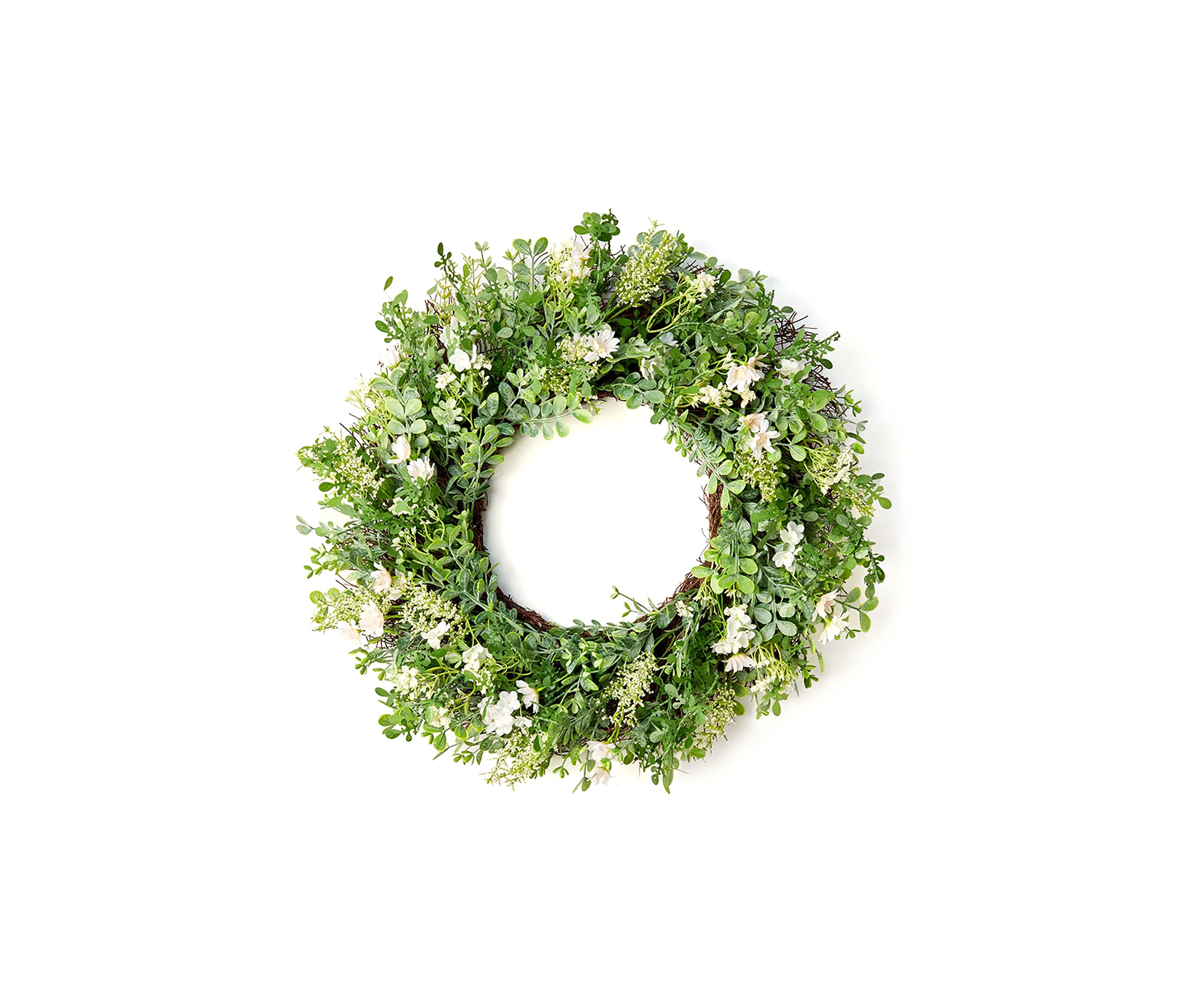 Wildflower Greenery Wreath