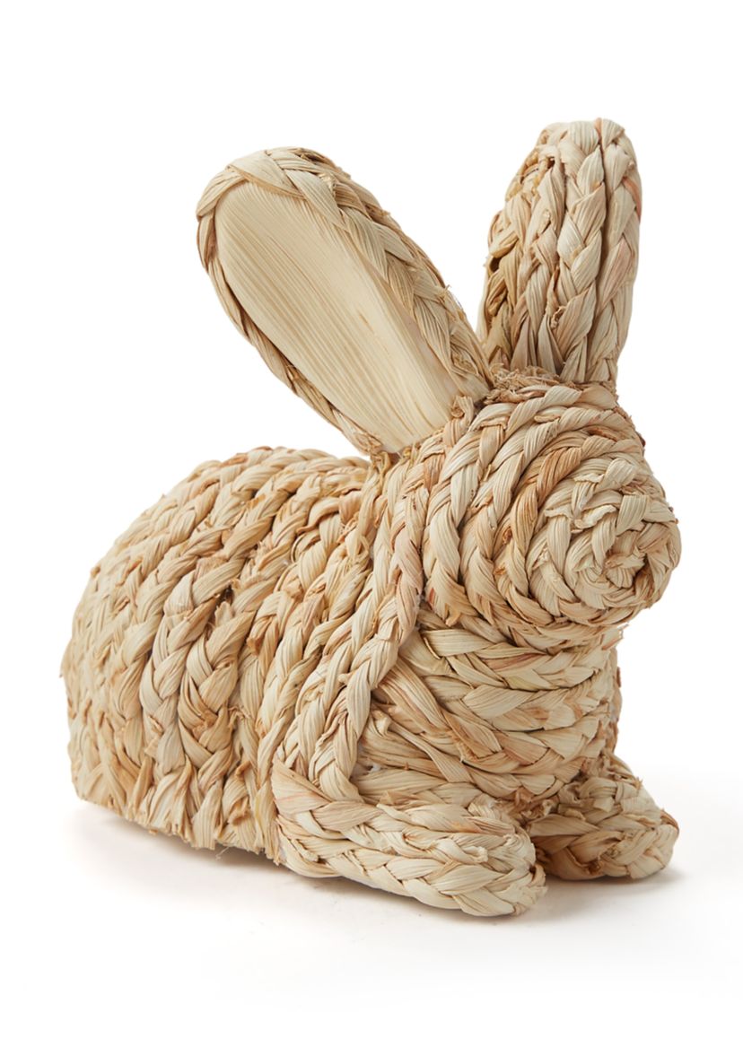 Sitting Rattan Bunny