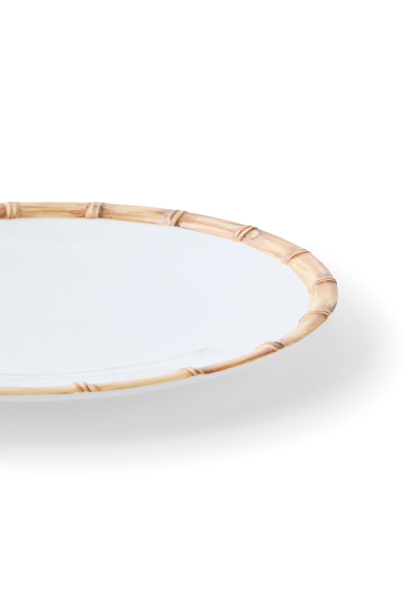 Crown & Ivy™ Bamboo Melamine Salad Plate Set | Belk