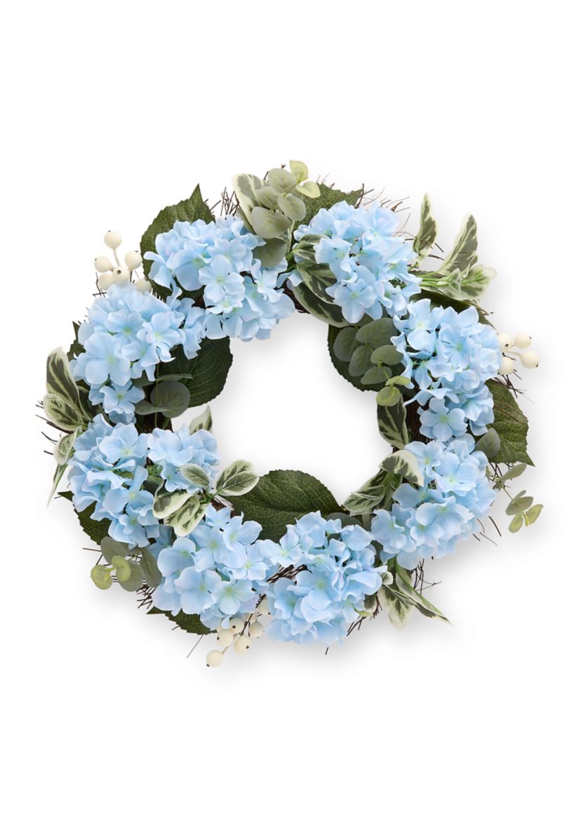 Crown & Ivy™ Hydrangea Wreath | Belk
