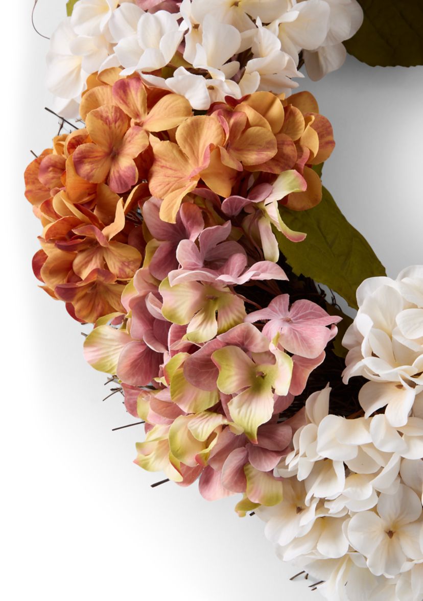 Fall Hydrangea Wreath
