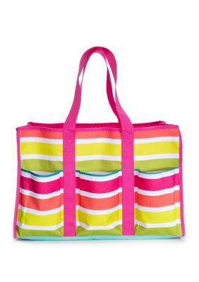 hot pink beach bag