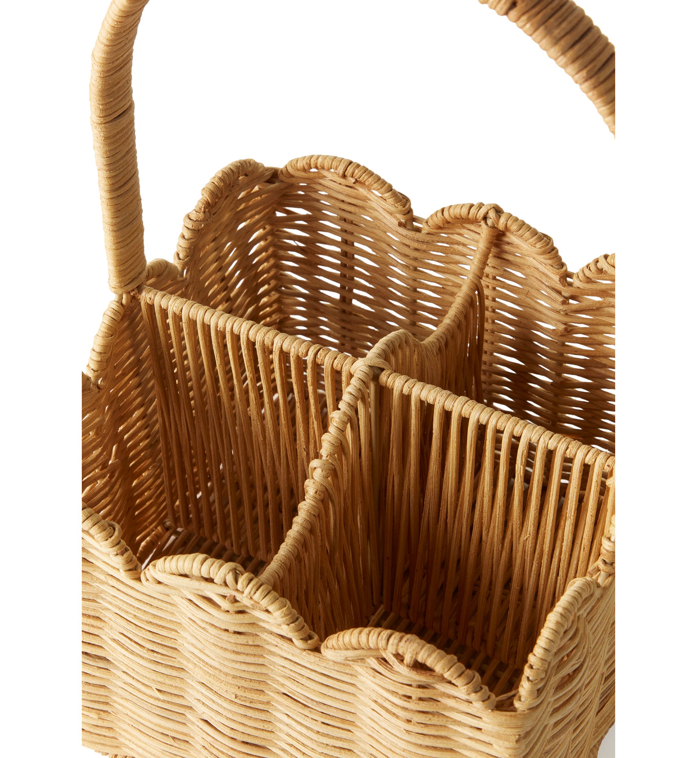 Rattan Utensil Holder