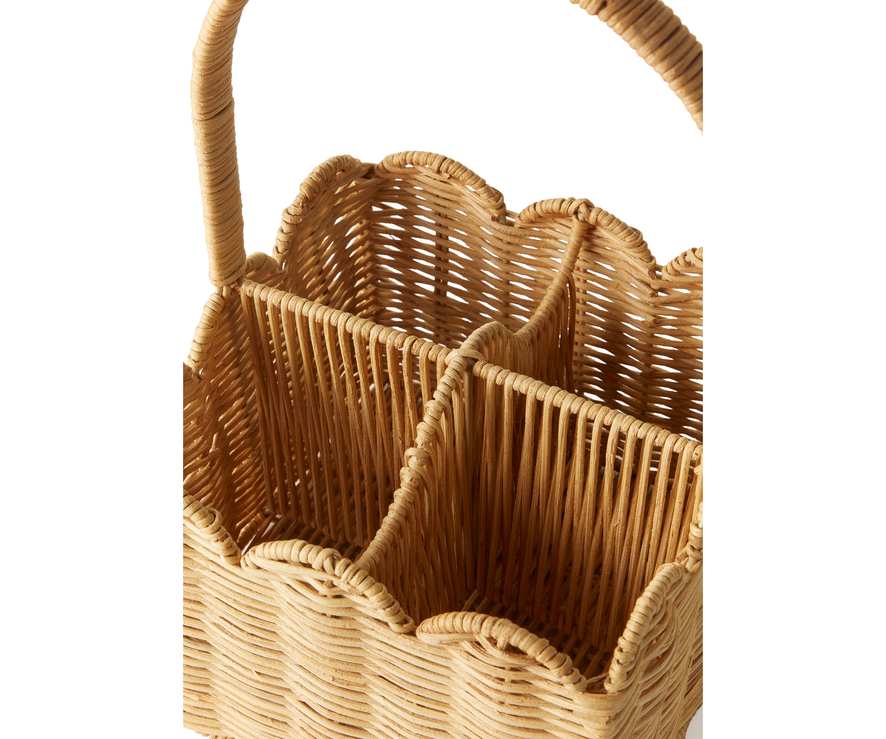 Rattan Utensil Holder