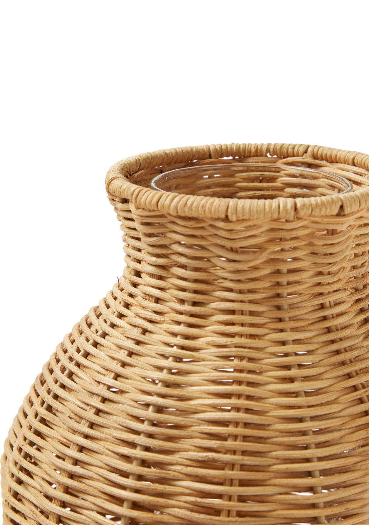 Rattan Vase