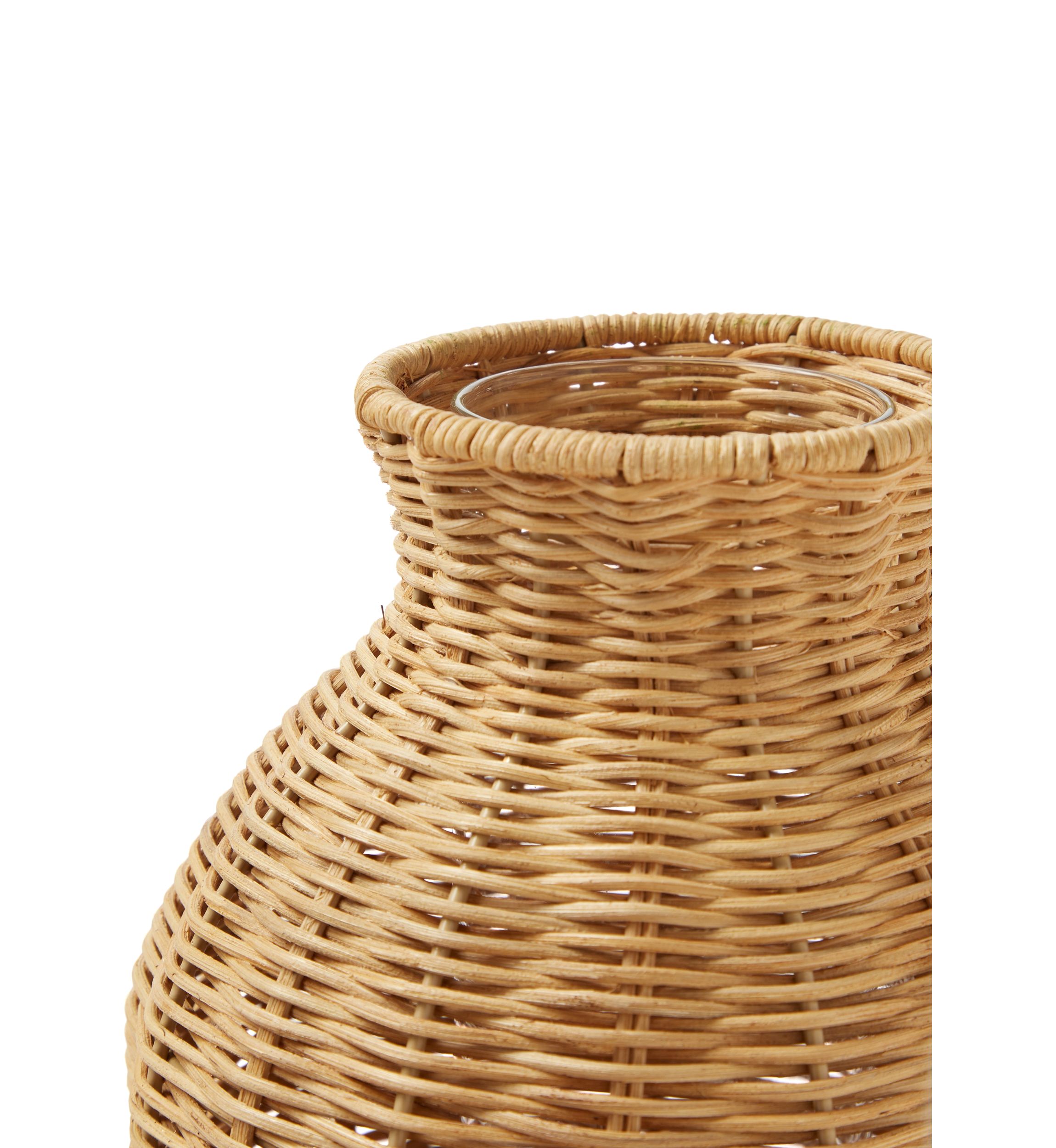 Rattan Vase