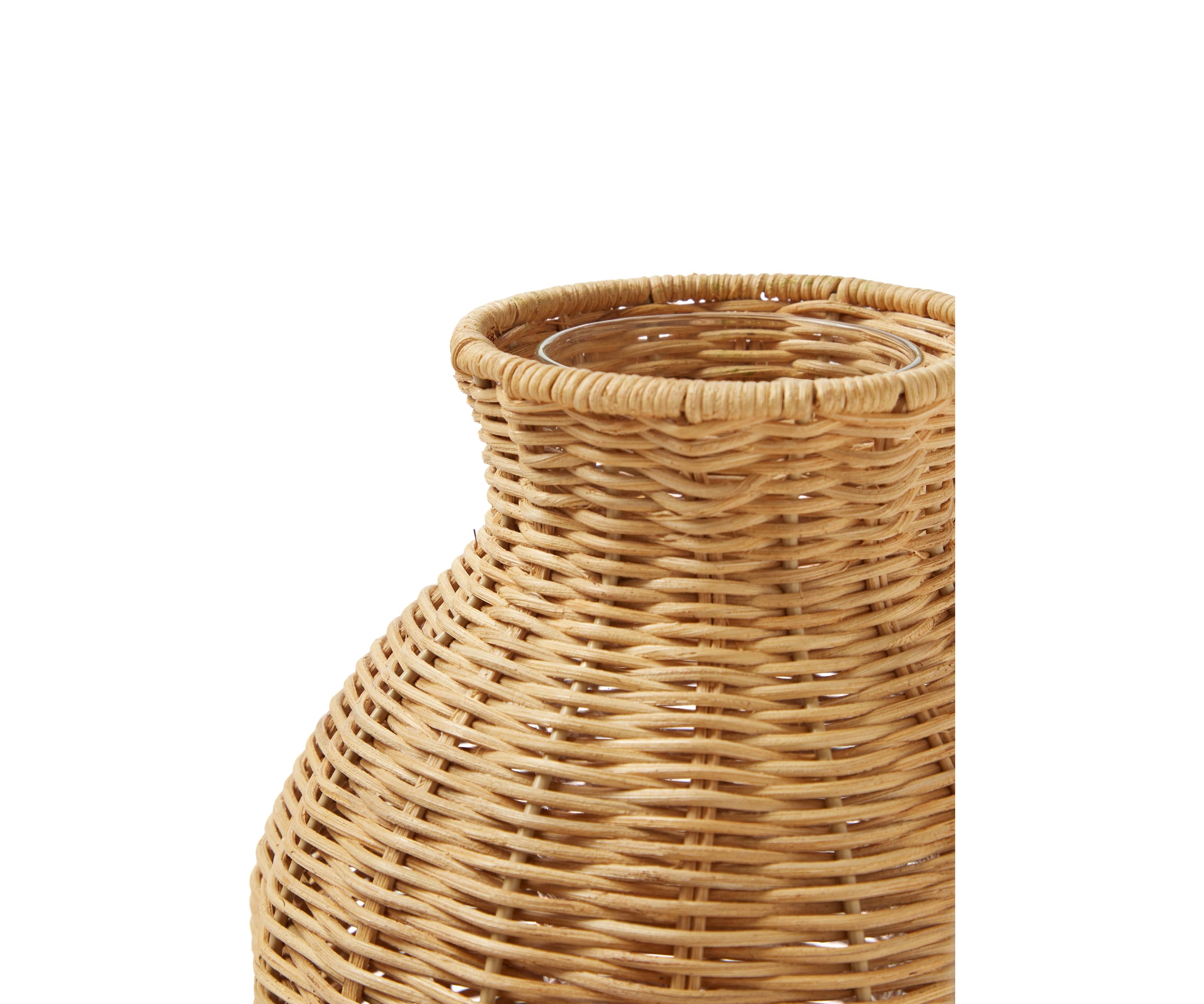 Rattan Vase