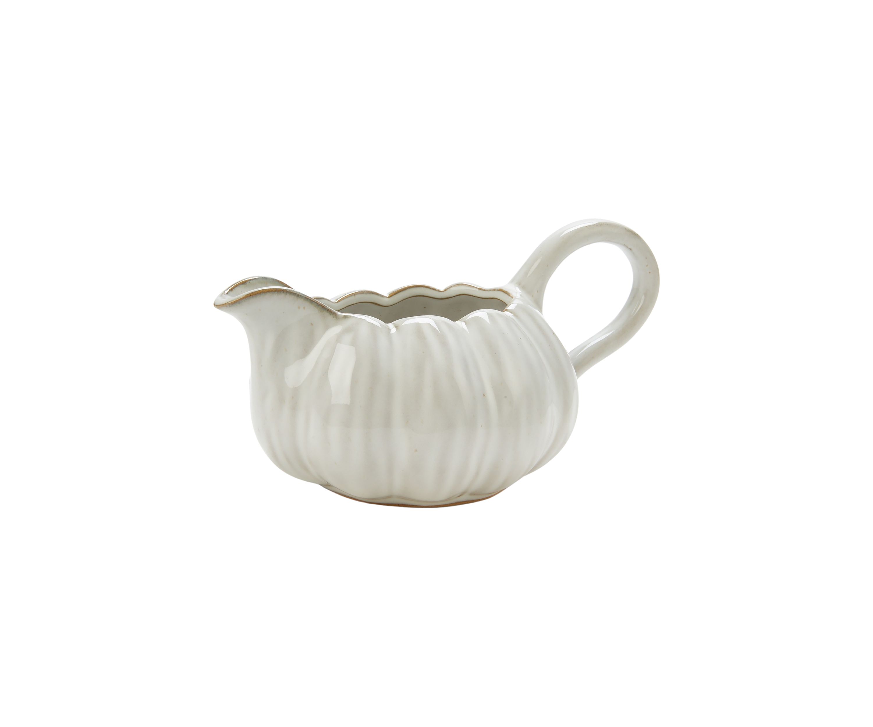 Ceramic Pumpkin Gravy Boat