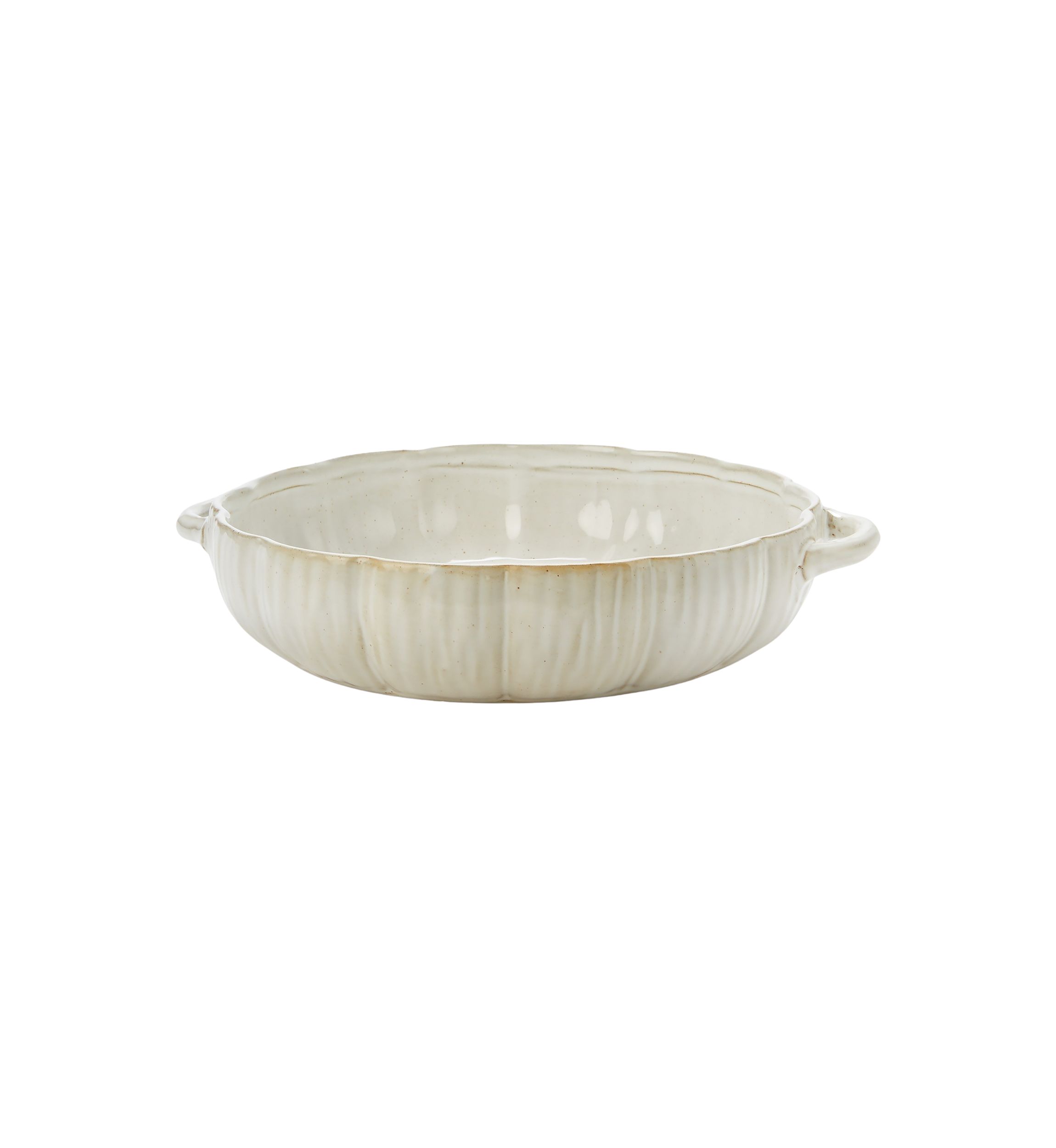 Ceramic Pumpkin Serving Bowl