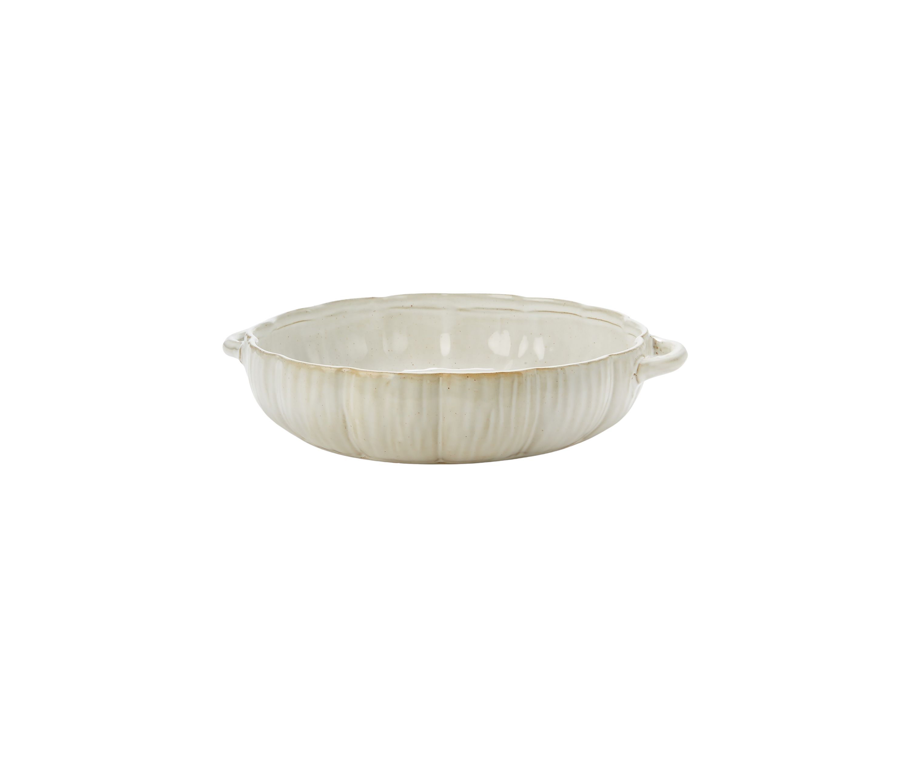 Ceramic Pumpkin Serving Bowl