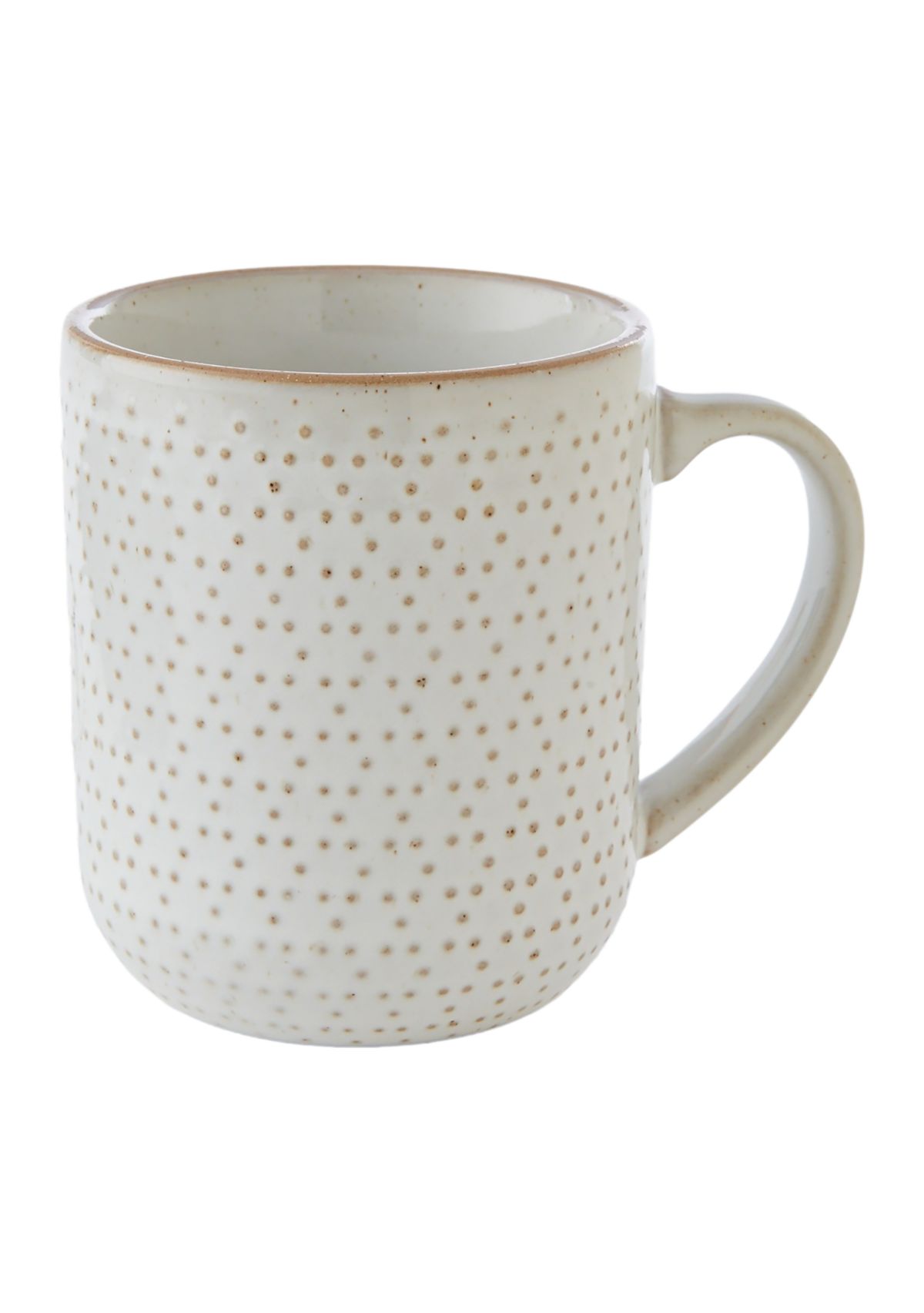 Stoneware Ceramic Textured Mug 