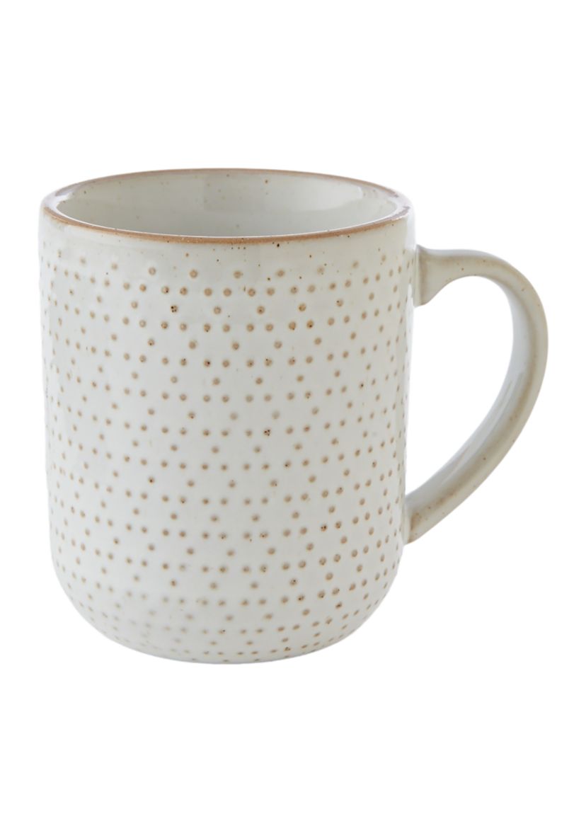 Stoneware Ceramic Textured Mug 