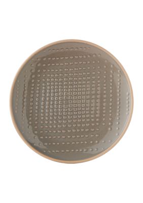 Stoneware Ceramic Textured Ceramic Salad Plate