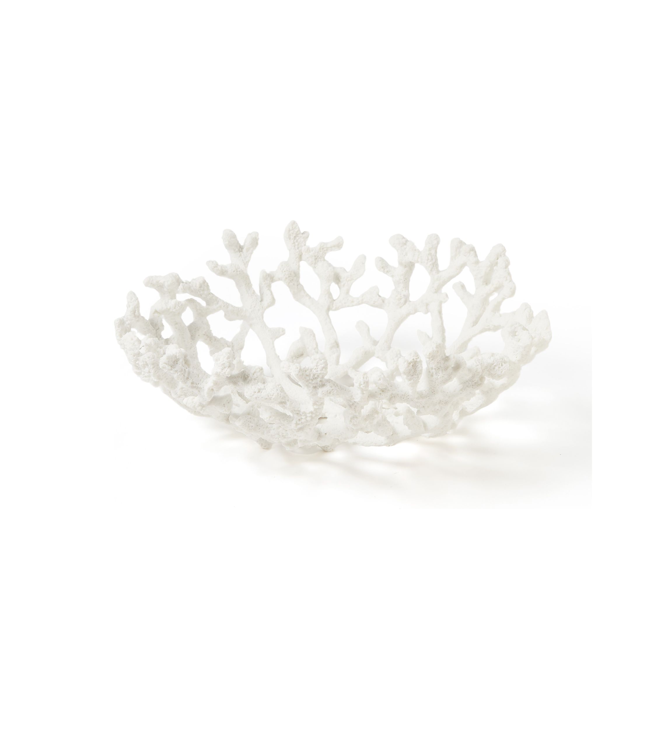 White Coral Decorative Bowl