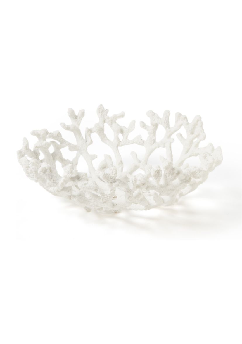 White Coral Decorative Bowl